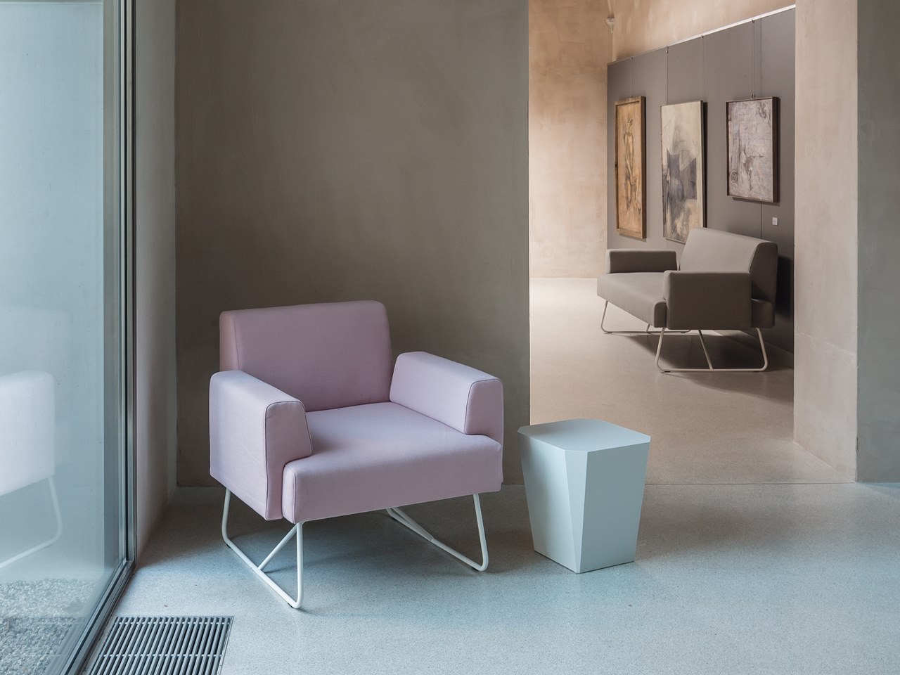 FEDRA | Armchair By FREZZA design d. Flux