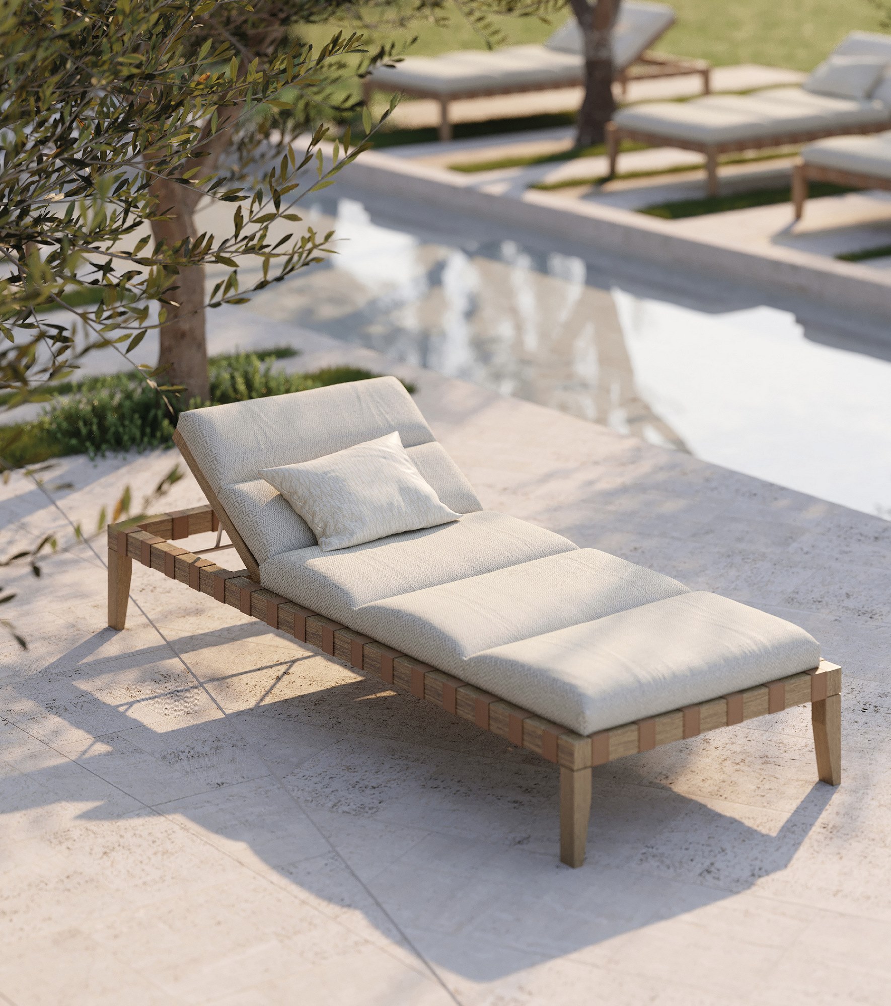 FEELING Sun lounger By Braid