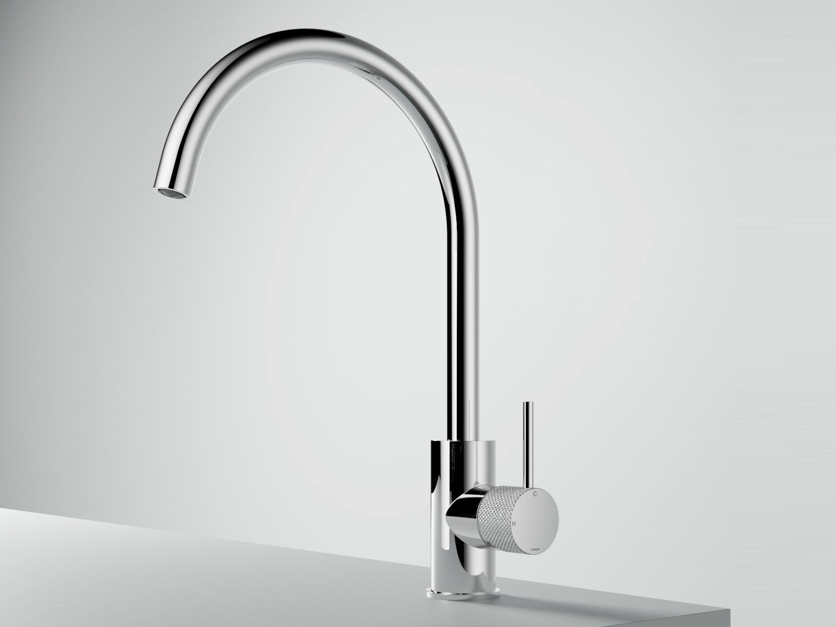 FELLOW CX040 by Hotbath - Miscelatore da cucina monocomando con bocca girevole