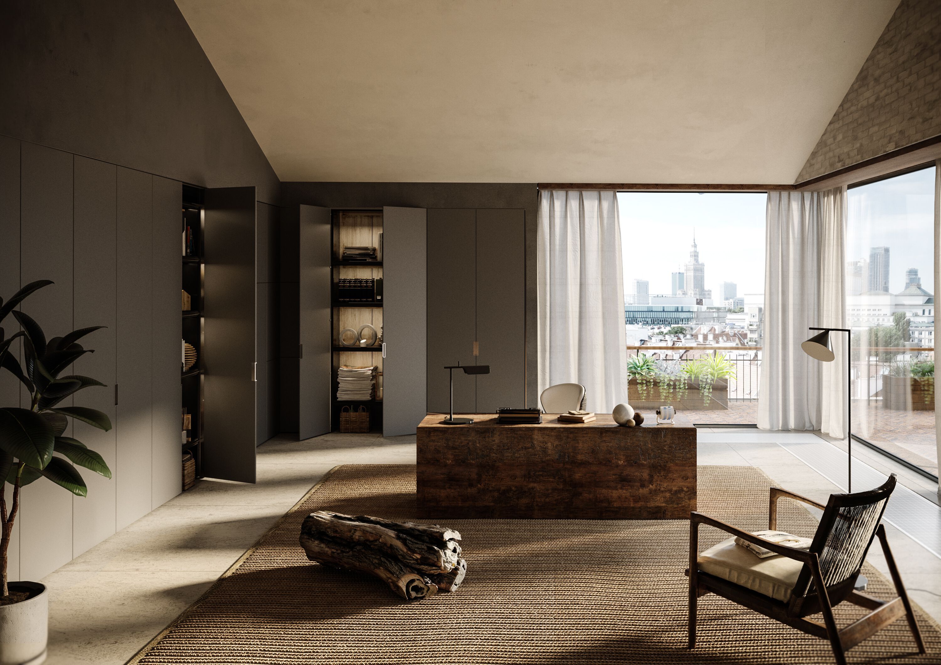 SKEMA INFINITO by FERREROLEGNO - Pannello chiudi vano in MDF - 2