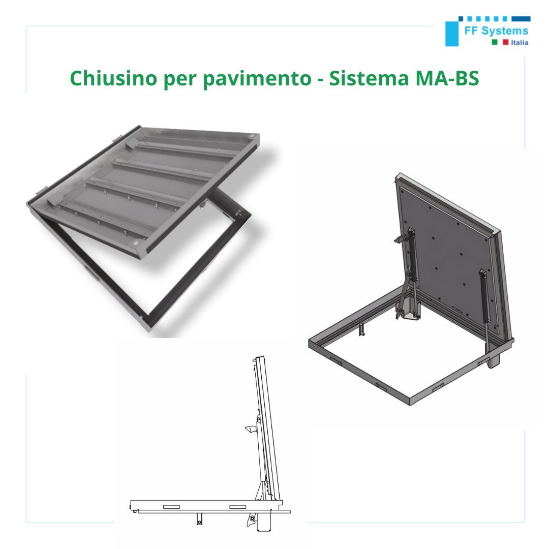 MA-BS by FF SYSTEMS - Chiusino a pavimento in acciaio inox - 5