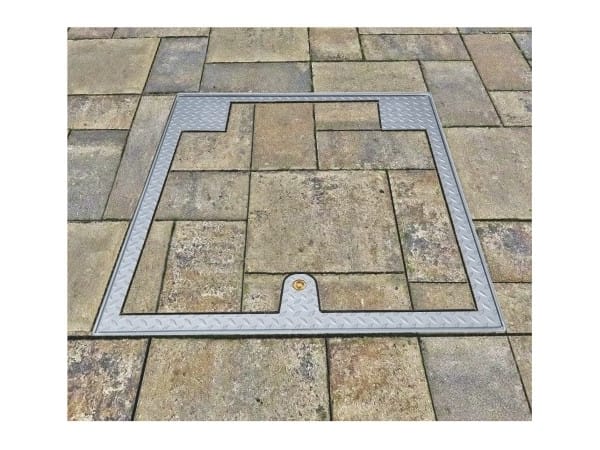 MA-WB by FF SYSTEMS - Chiusino a pavimento in acciaio inox