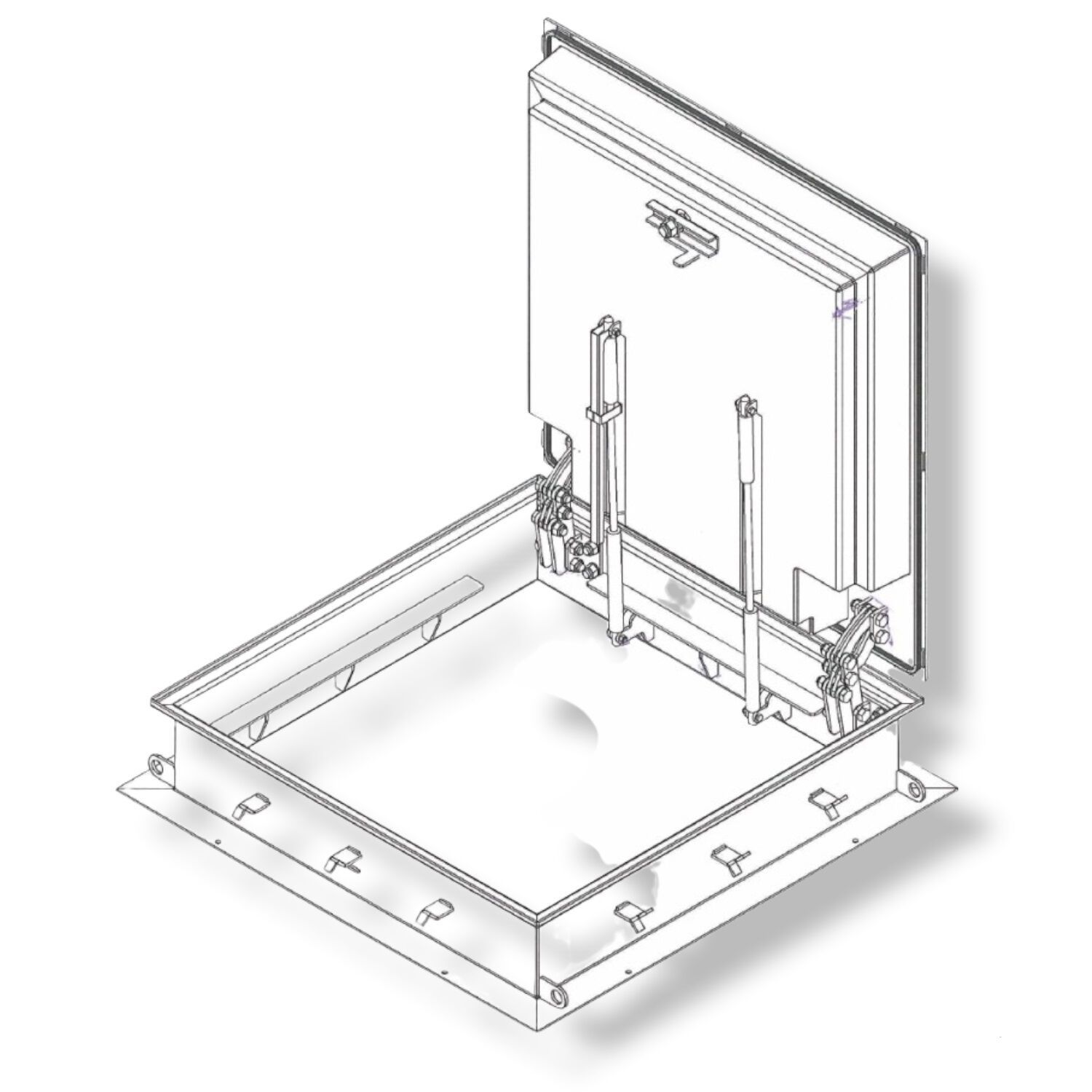 MA-WB by FF SYSTEMS - Chiusino a pavimento in acciaio inox - 8