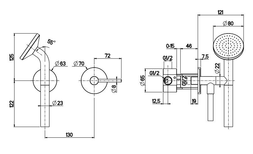 Dimensioni FFQT 21 58T