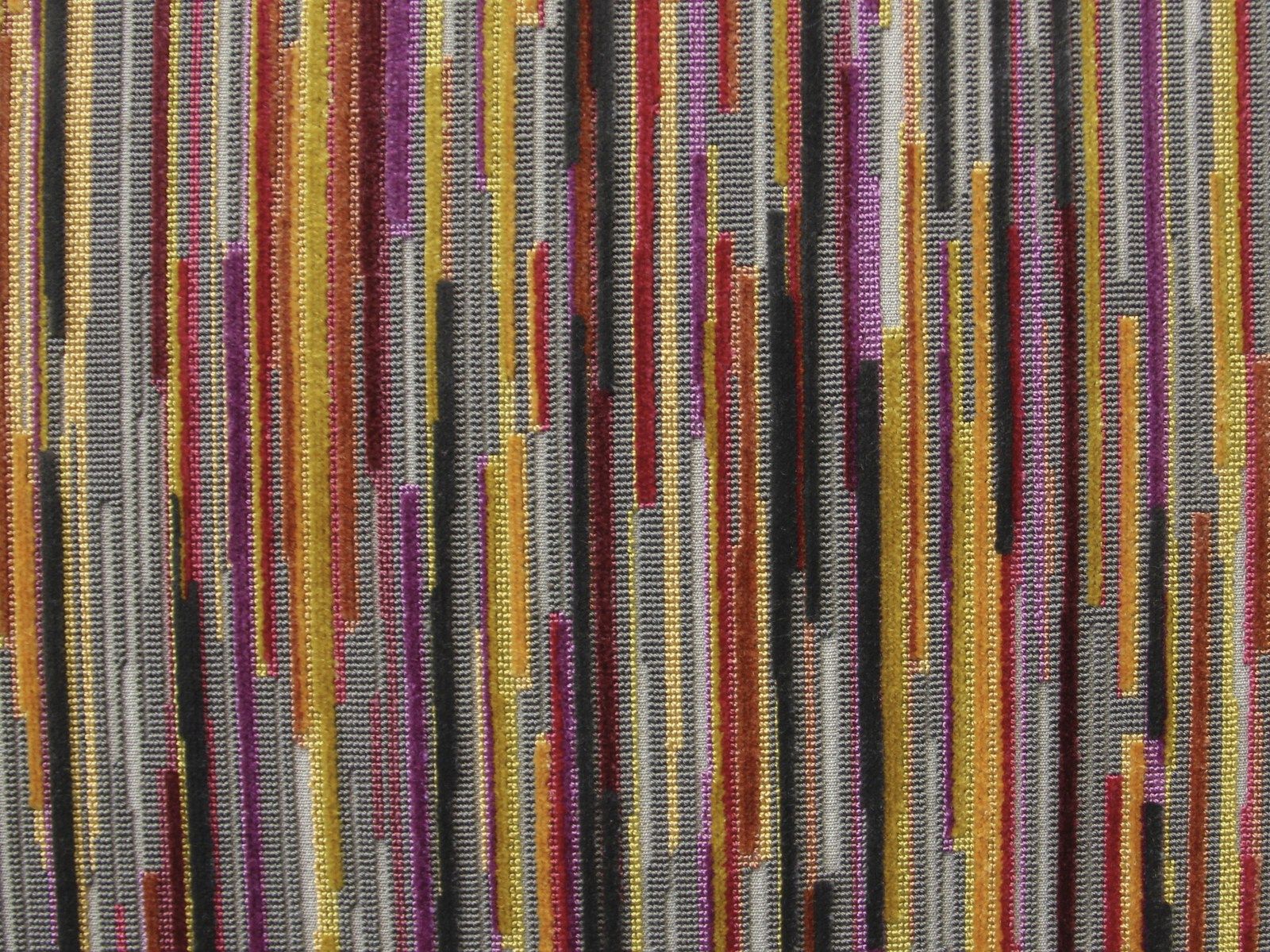 Multicolored upholstery fabric FILAMENT VELVET AmazinK Collection By