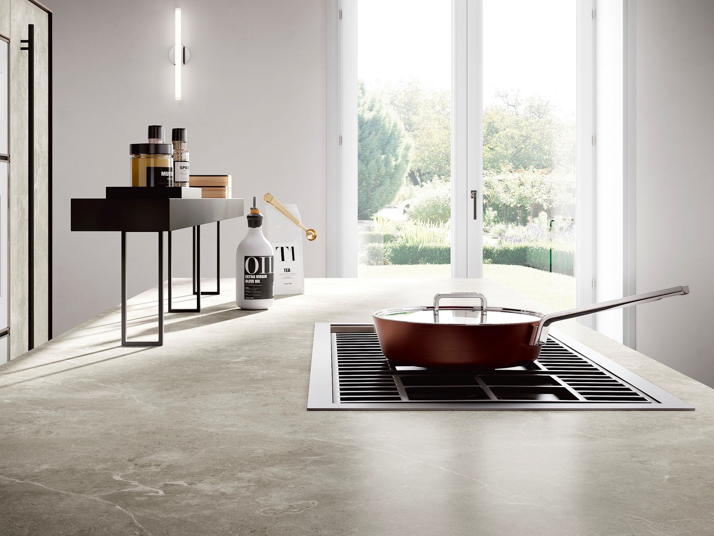 FIOR DI BOSCO by Sapienstone - Top cucina in gres porcellanato