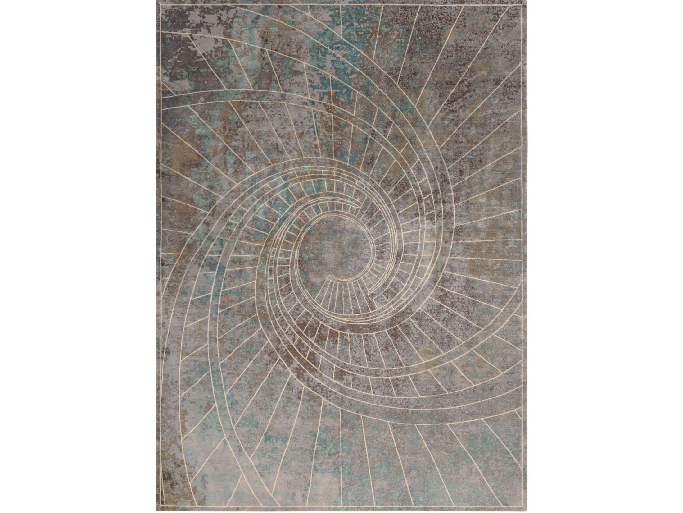 FIRENZE BLU NOTTE by Tapis Rouge - Tappeto rettangolare fatto a mano