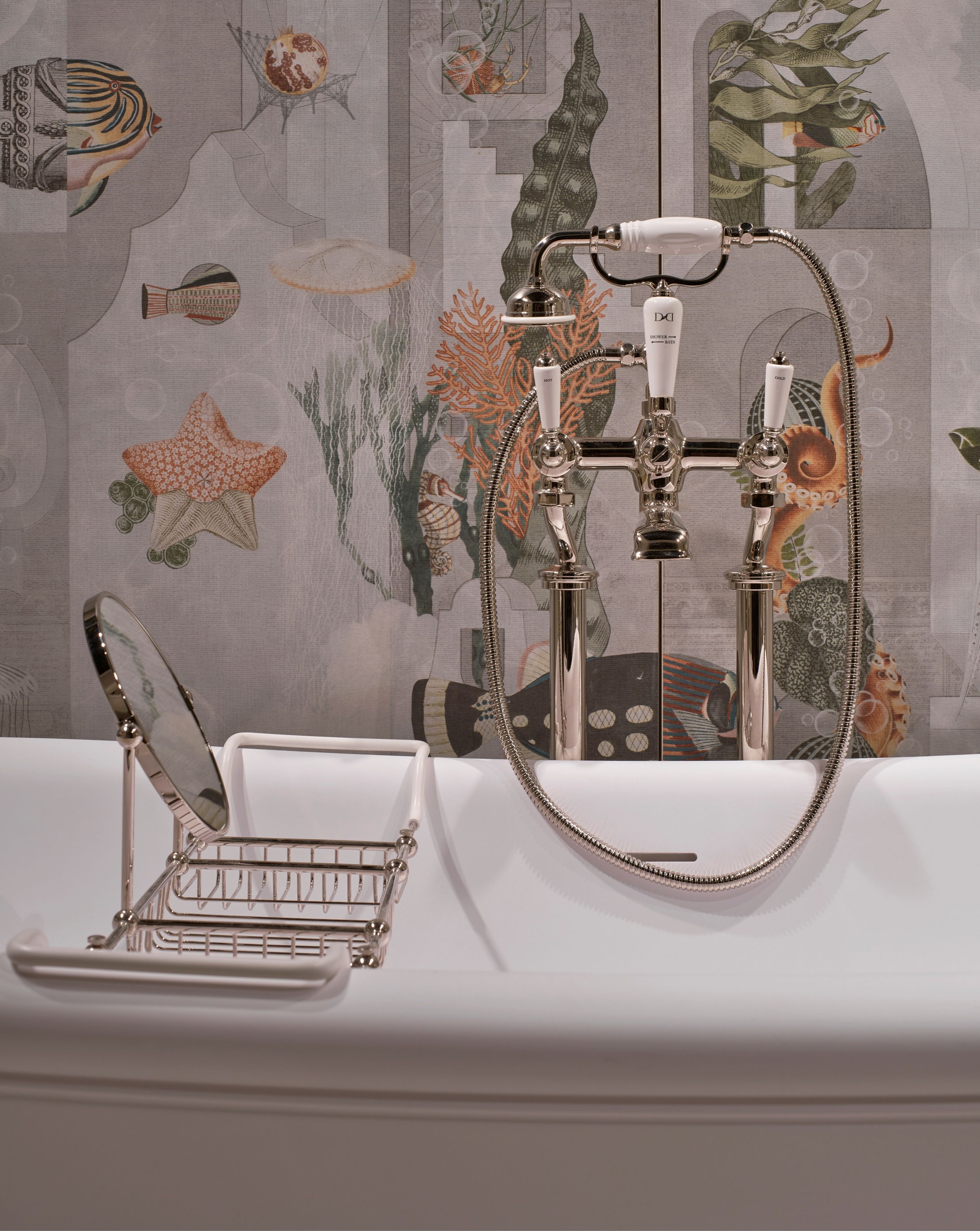 FIRST CLASS by Devon&Devon - Portasapone da appoggio in ottone per vasca - 2