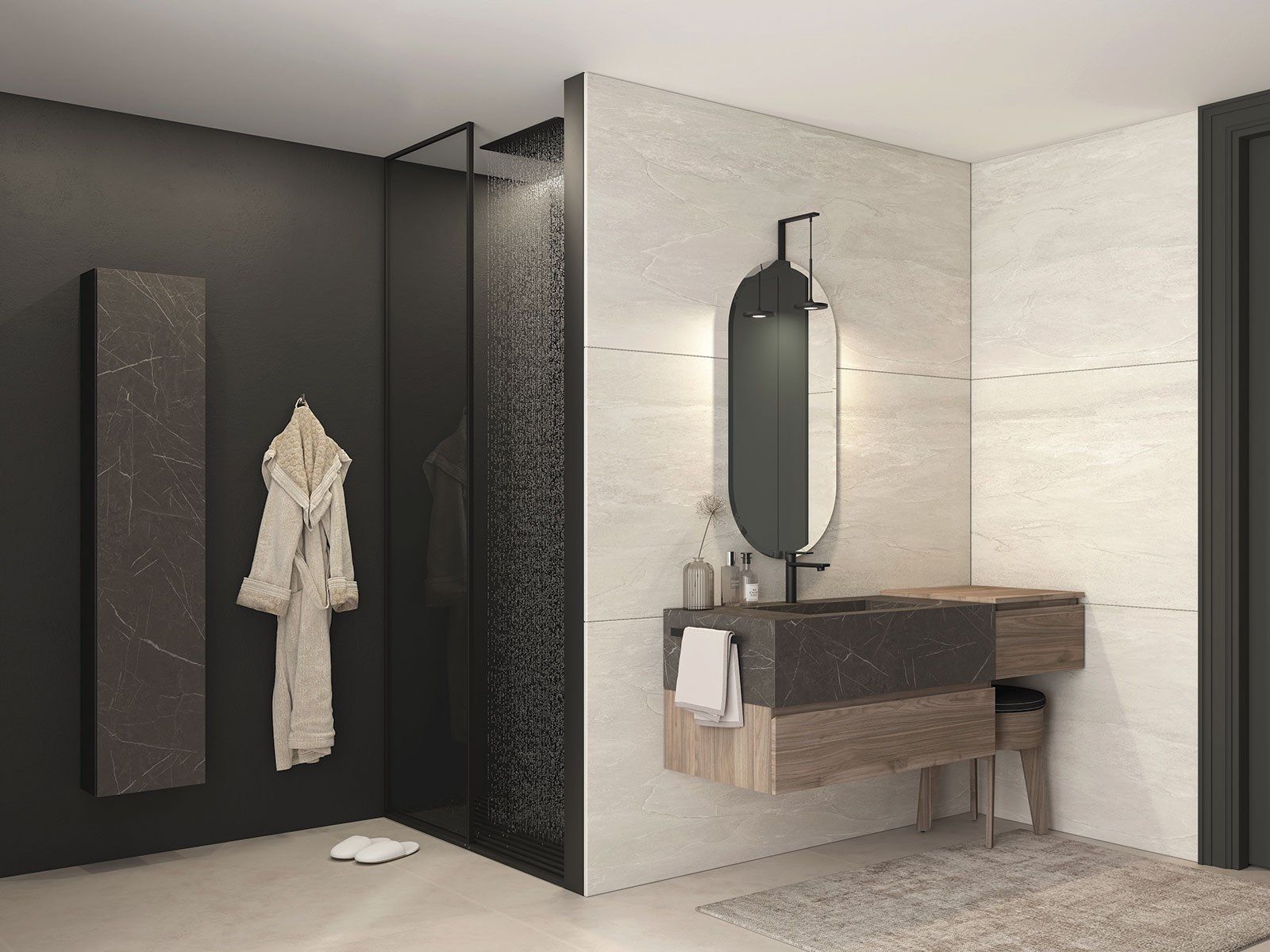 FREEDOM FL08 vanity unit By LEGNOBAGNO