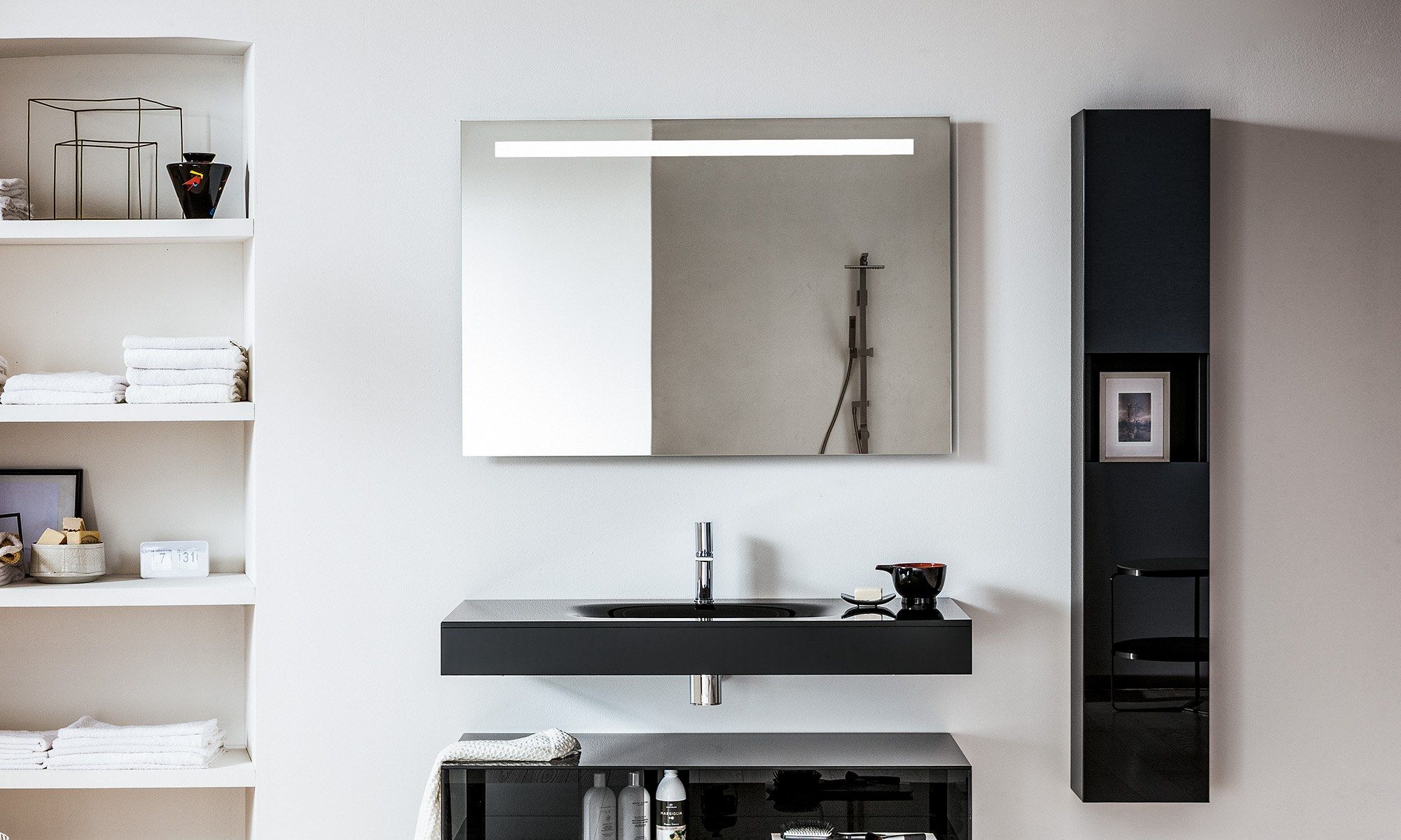 FLASH by ARTELINEA - Specchio bagno rettangolare da parete - 4