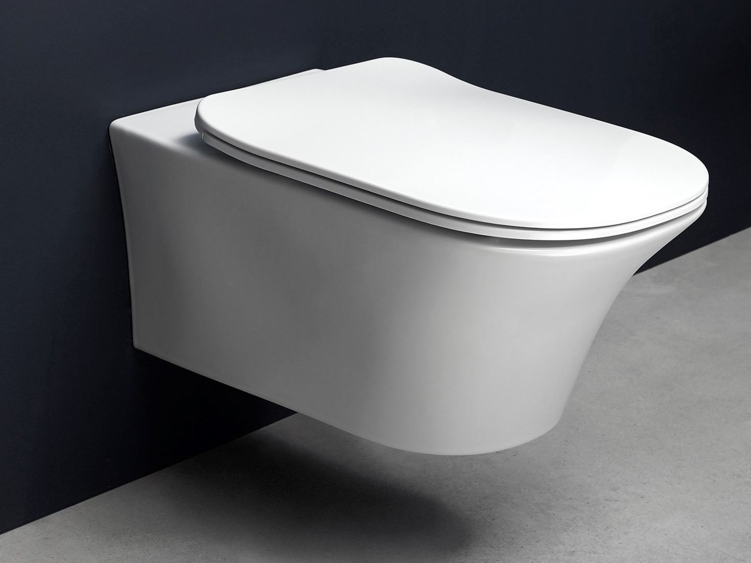 FLAT Toilet seat Resin toilet seat By Antonio Lupi Design design