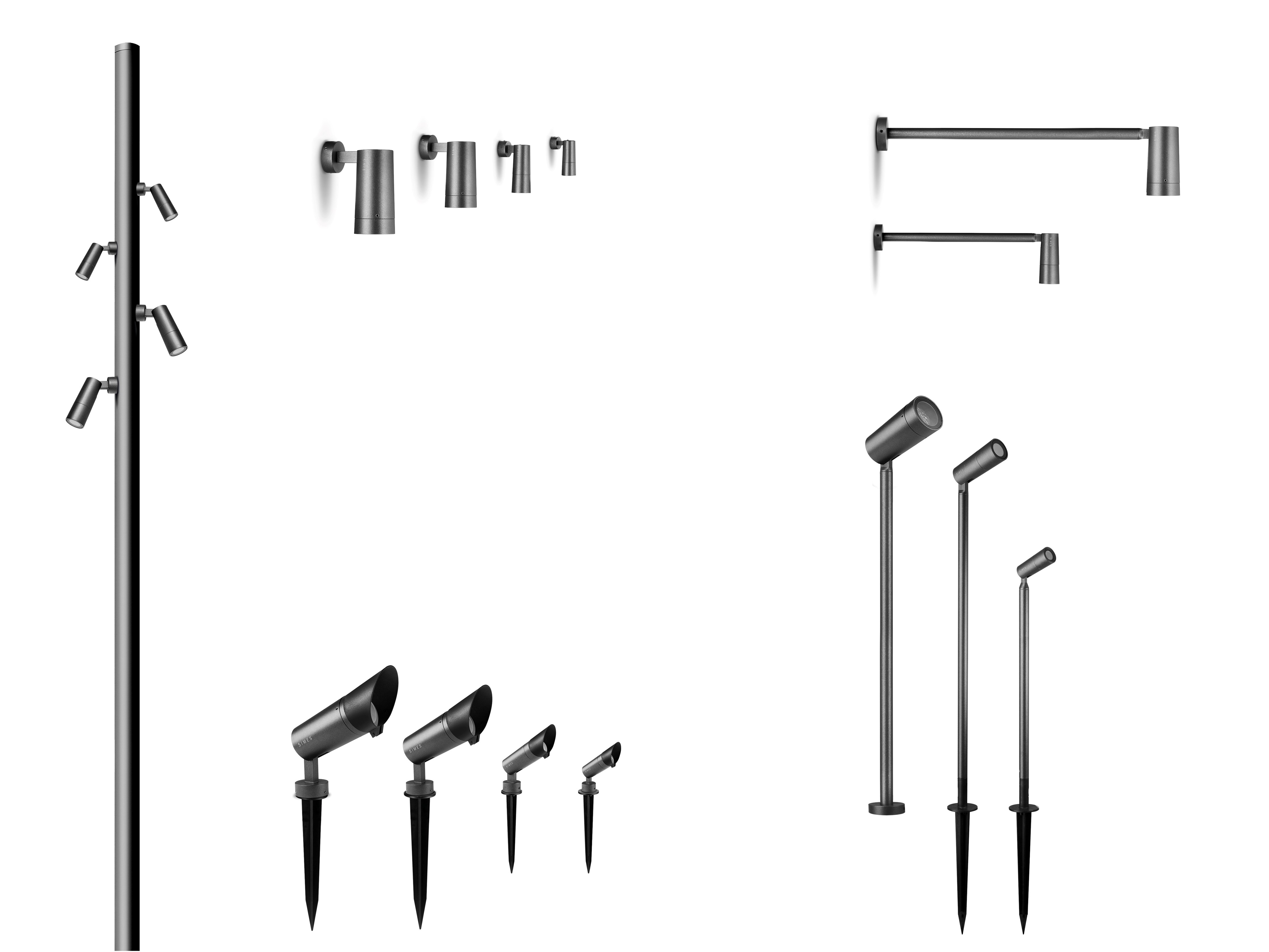 GAMA SONIC GS-94B-FPW - Lampada a energia solare, per esterni, kit di montaggio a parete o con posta, LED