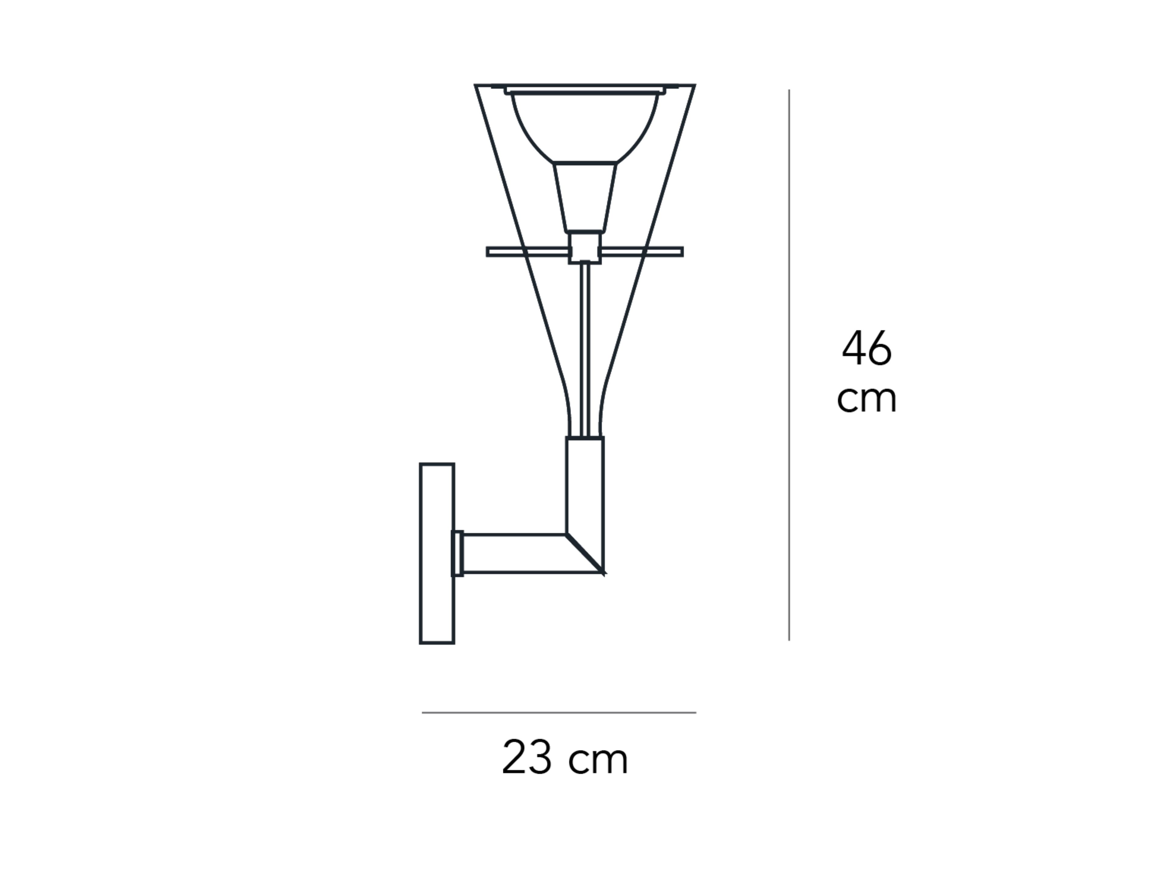 FLÛTE 壁灯 By FontanaArte design Franco Raggi