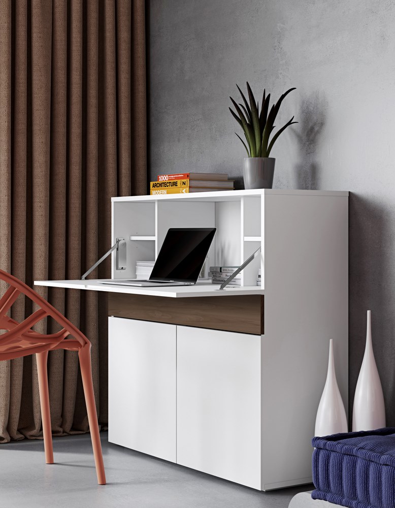 Secretary desk with drawers FOCUS By TemaHome design Nádia Soares