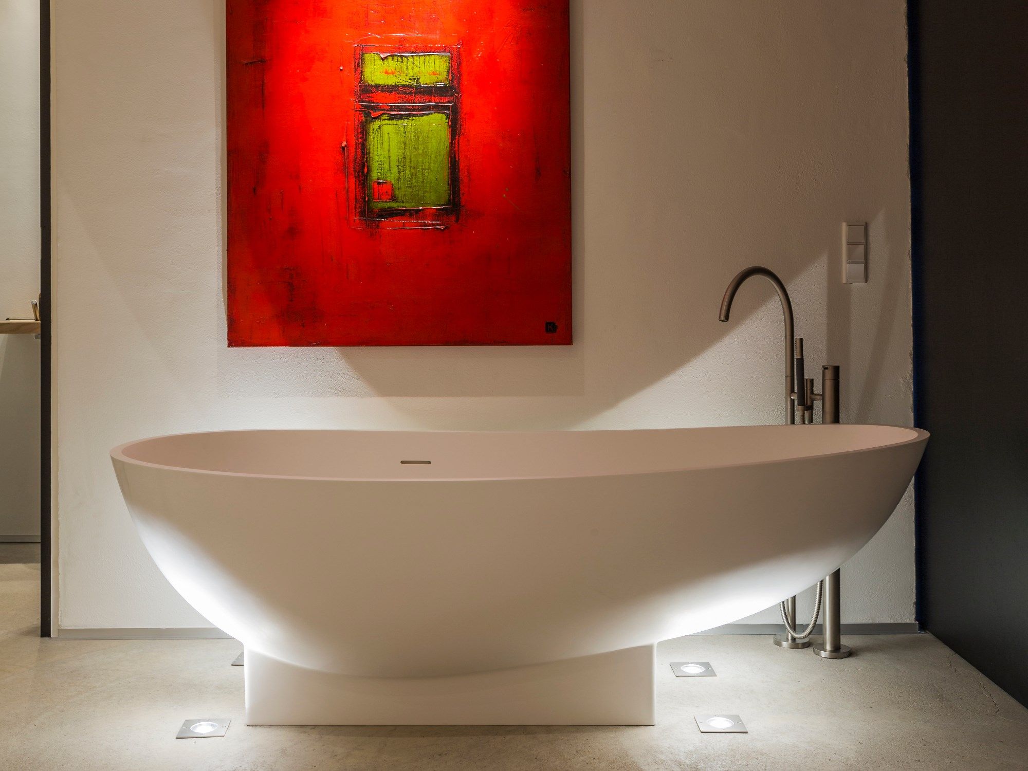 Bathroom furniture set FORM 1 WHITEPIGMENTED OAK By Multiform