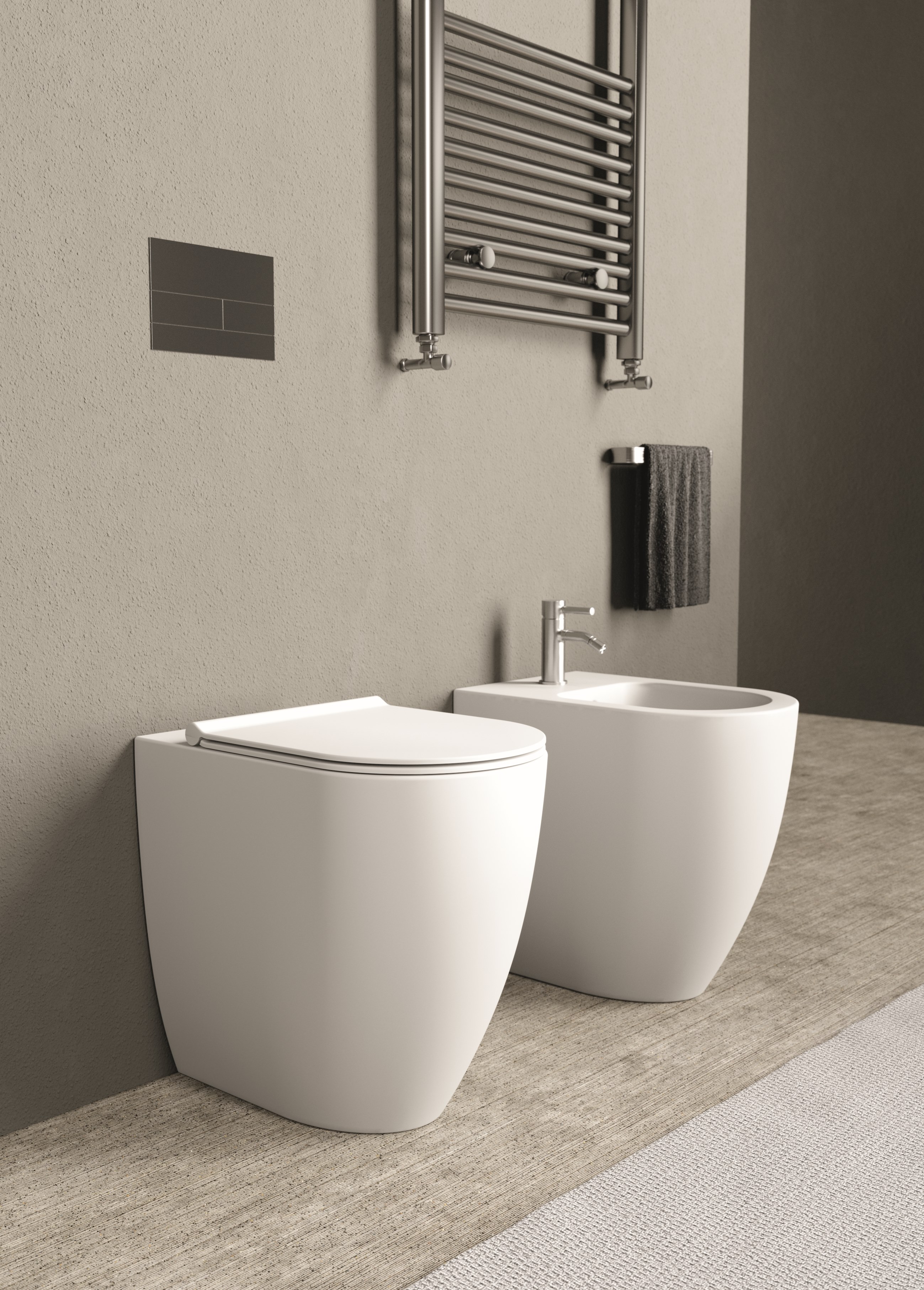 FORM SQUARE H 50 Wc in ceramica By Alice Ceramica