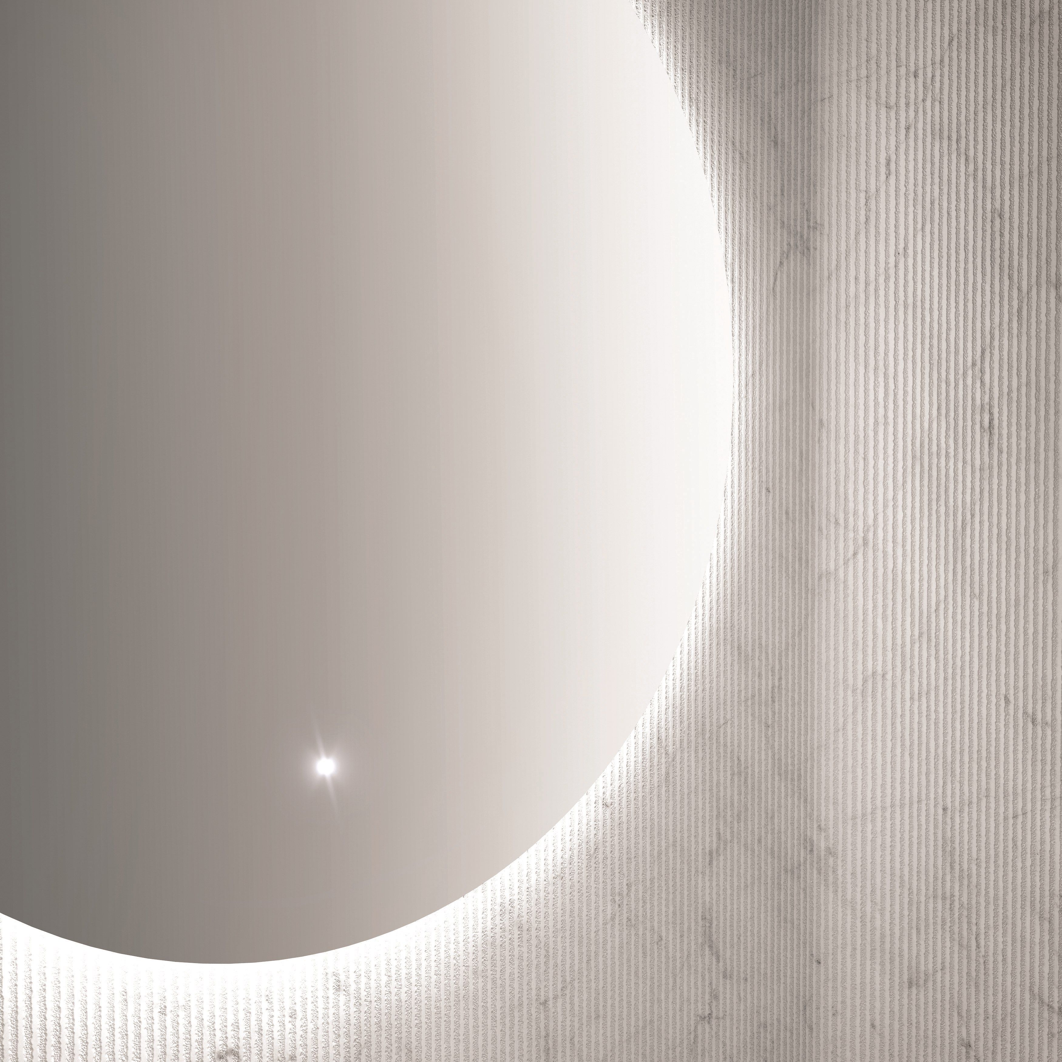 FOUNT by Mobilcrab - Specchio bagno rotondo da parete - 2