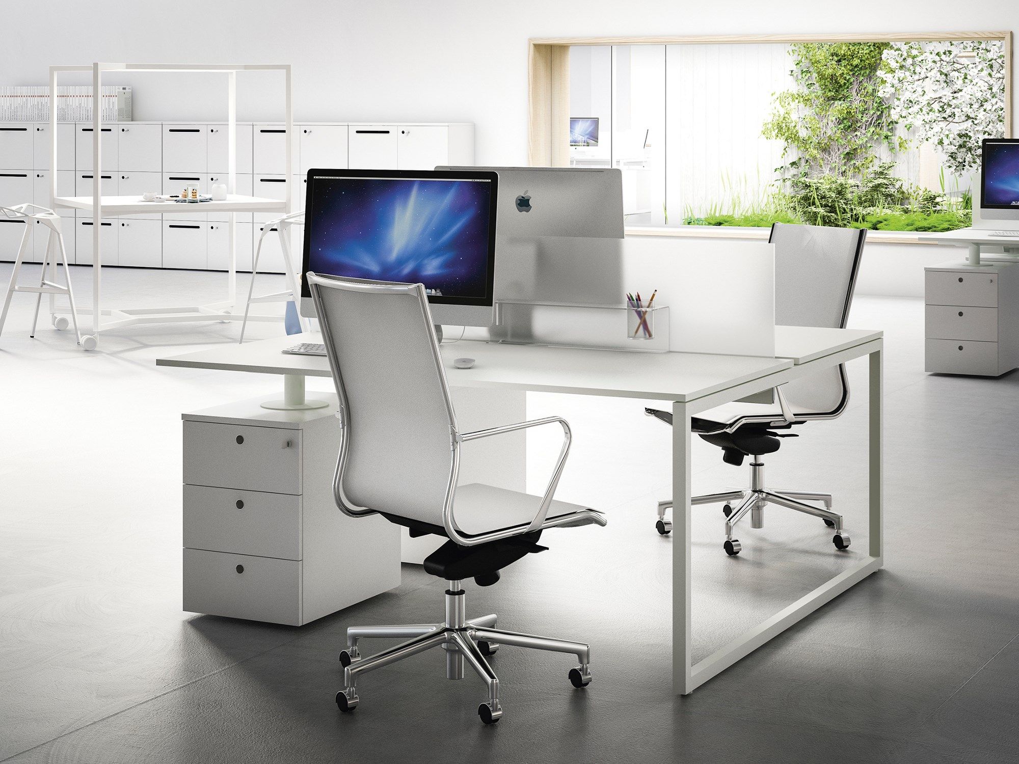 FRAMEWORK 2.0 by FANTONI - Cassettiera ufficio con serratura - 5