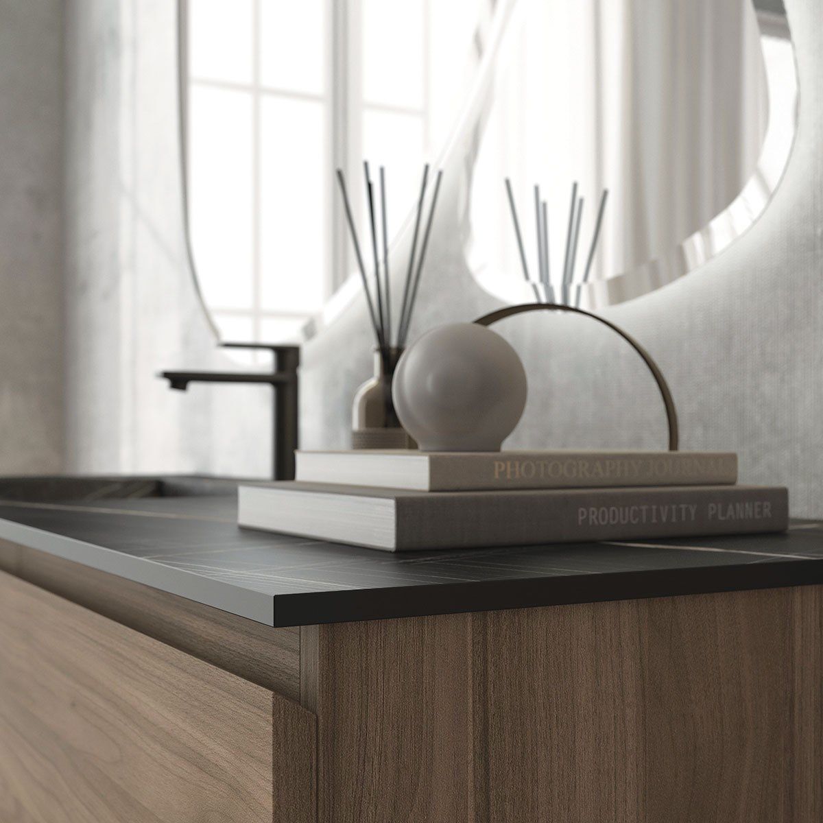 FREEDOM FL03 vanity unit By LEGNOBAGNO