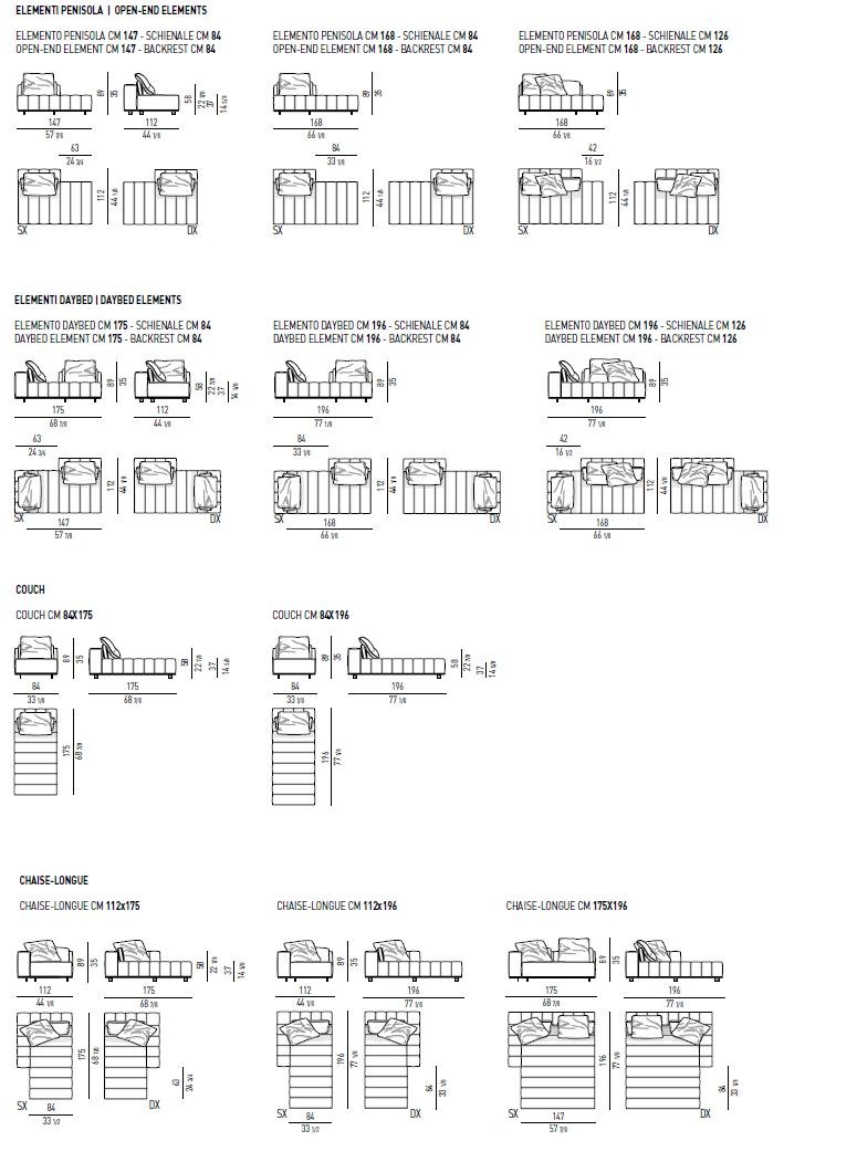 Dimensions FREEMAN TAILOR