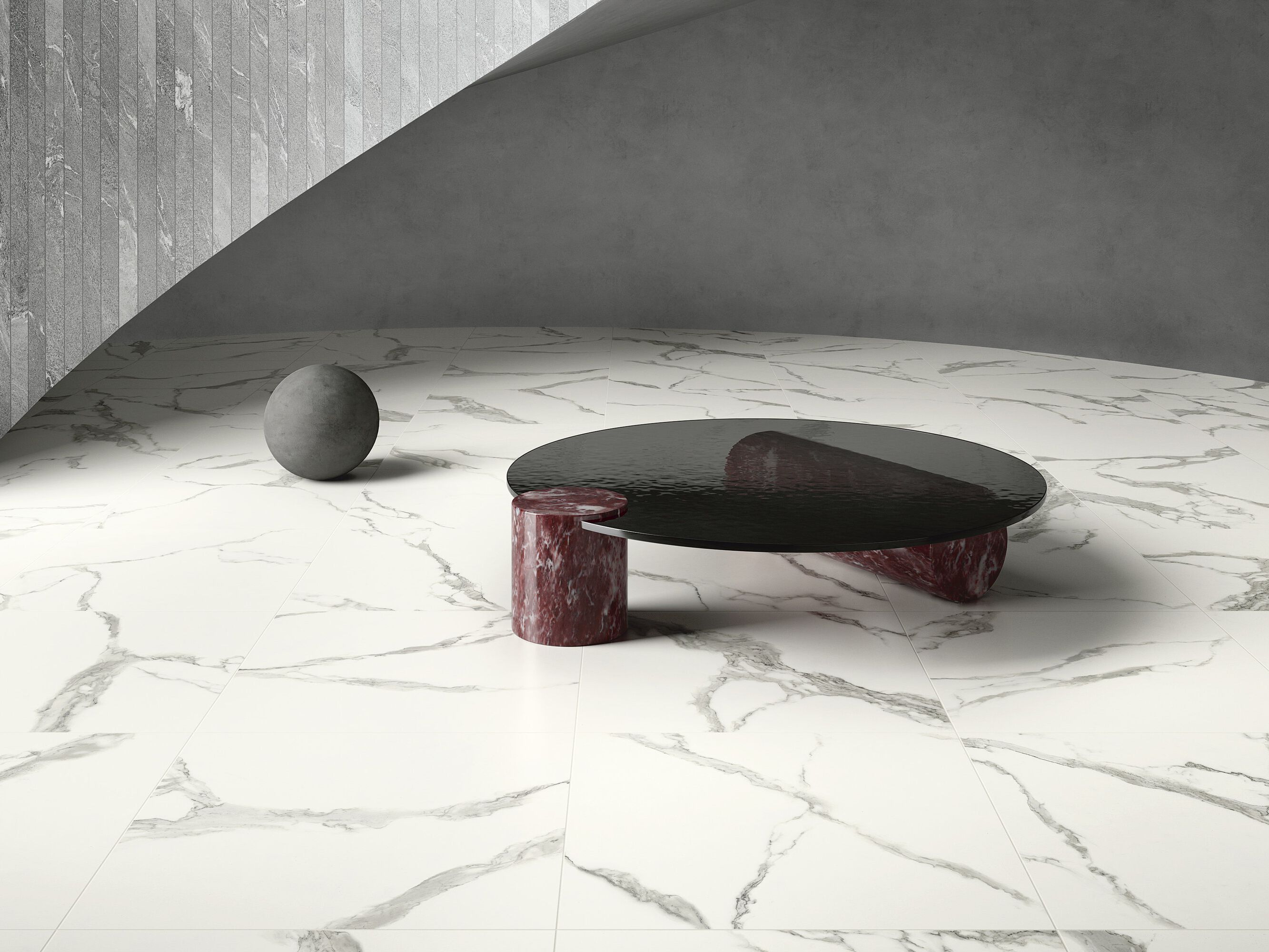 MARBLE LAB - CALACATTA BELLISSIMO 覆盖层 By Fiandre