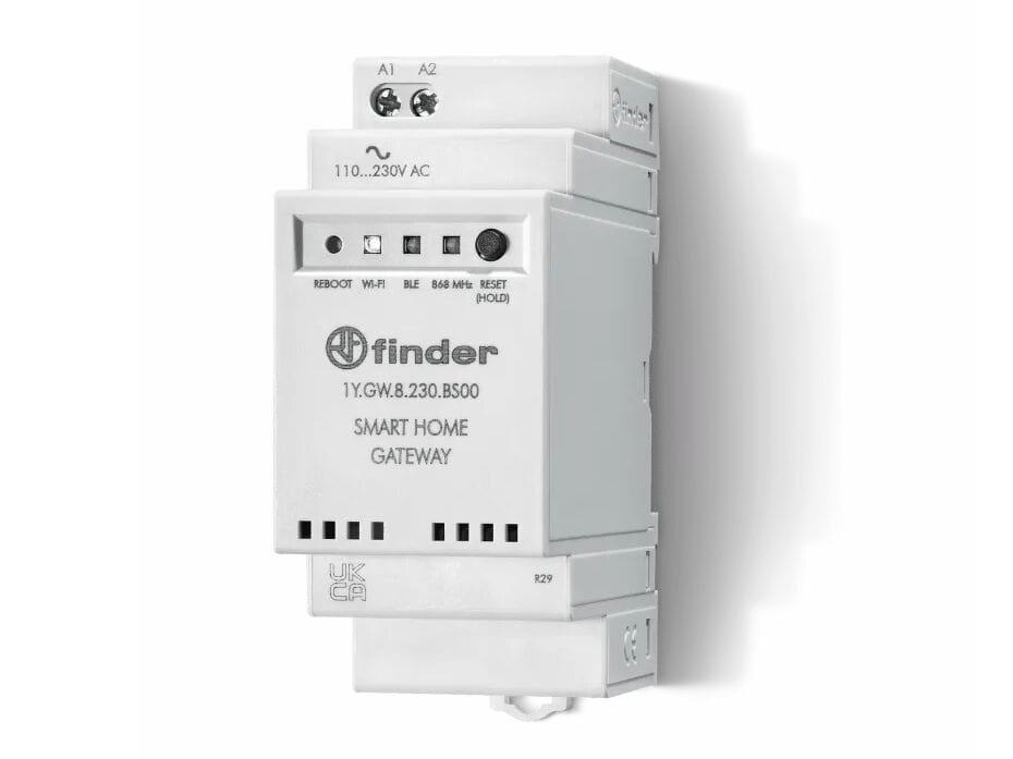 1Y.GW by Finder - Termostato modulare da quadro 