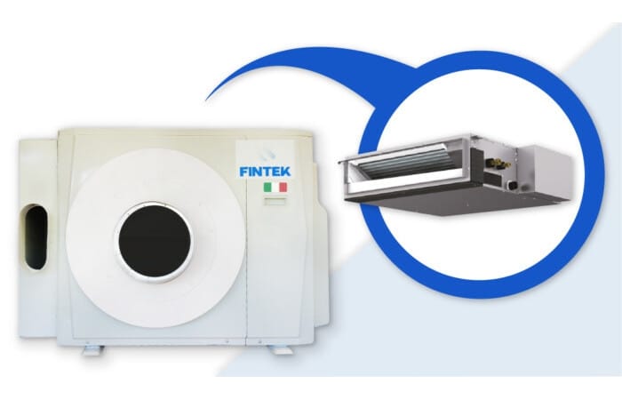 U.E.S. CANALIZZABILE by Fintek - Unità esterna a scomparsa canalizzabile