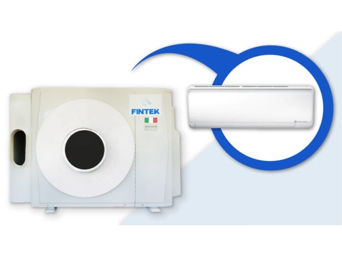 U.E.S. PARETE by Fintek - Unità esterna a scomparsa a parete