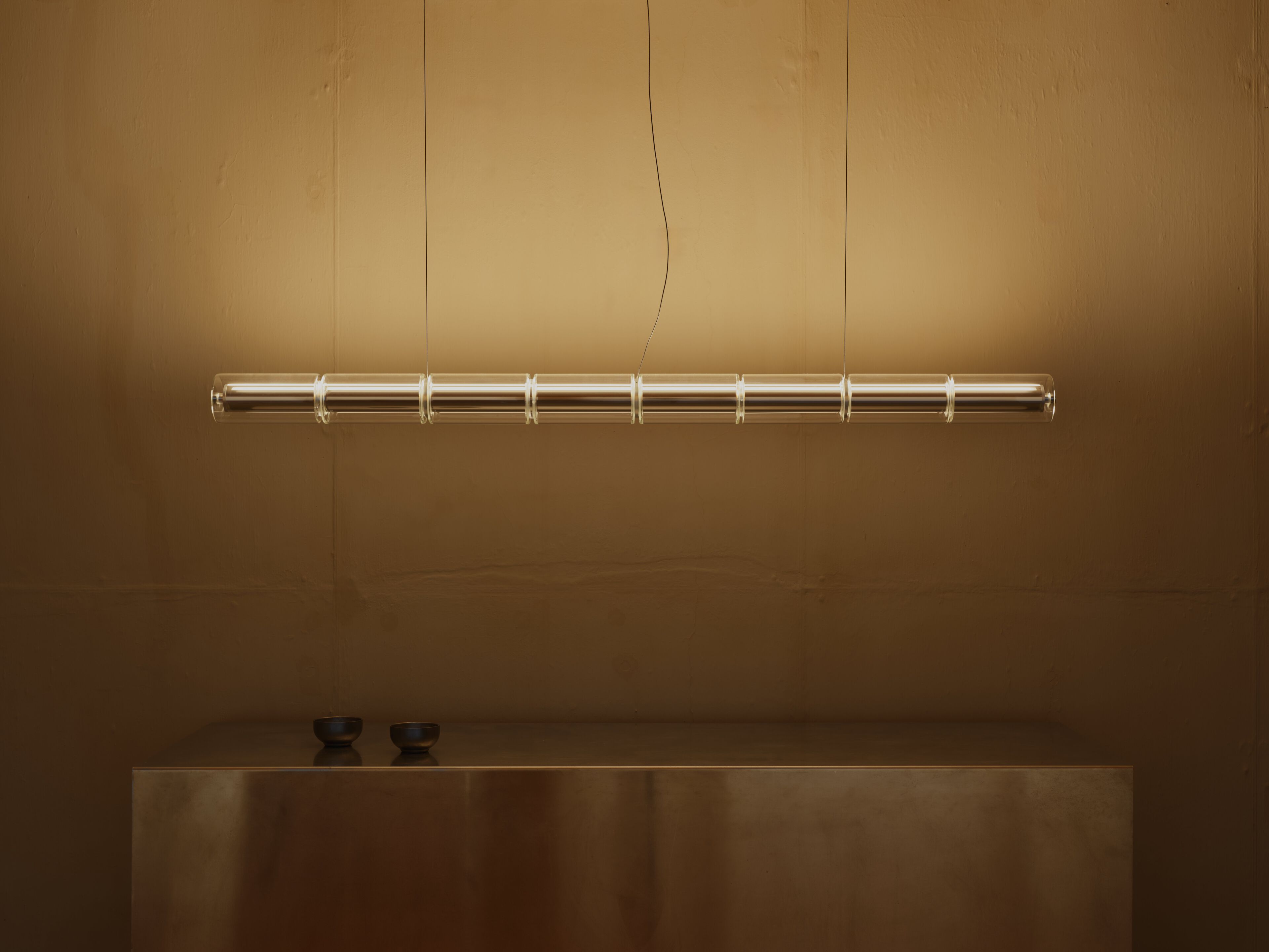SUSPENSION CILINDRICA LED pendant lamp By Flos