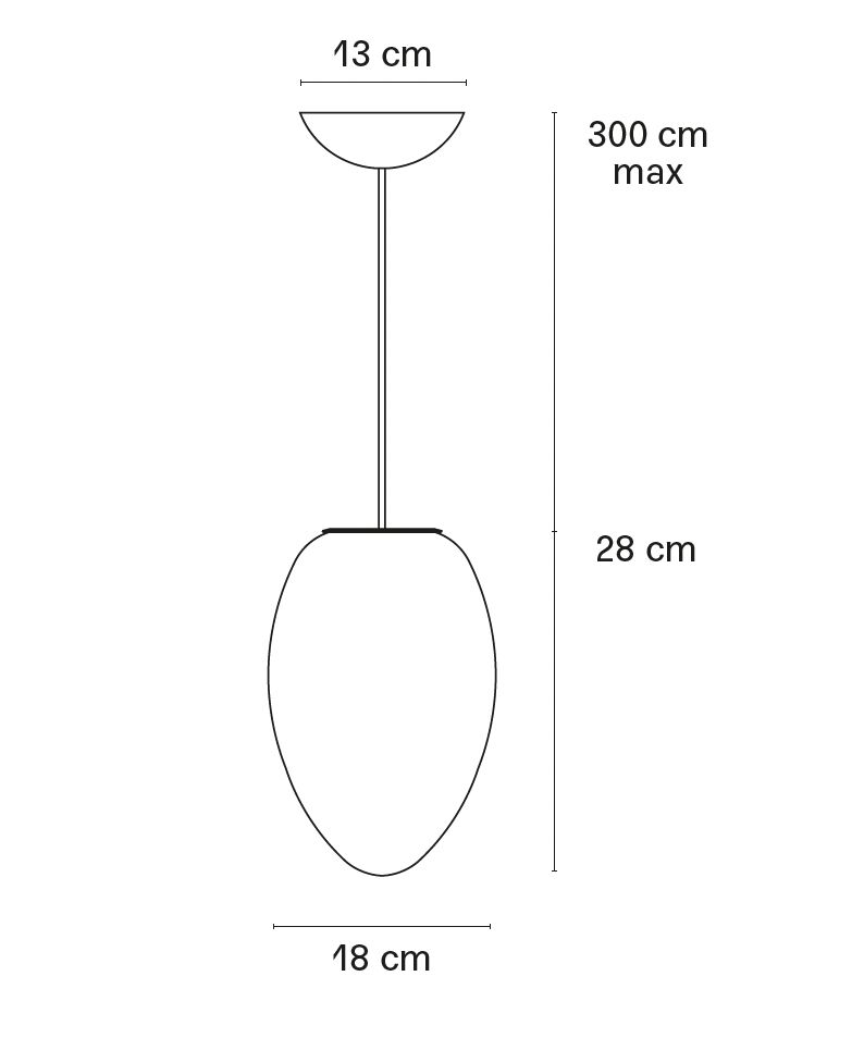 FONTANA ARTE lampada da tavolo ricaricabile UOVO