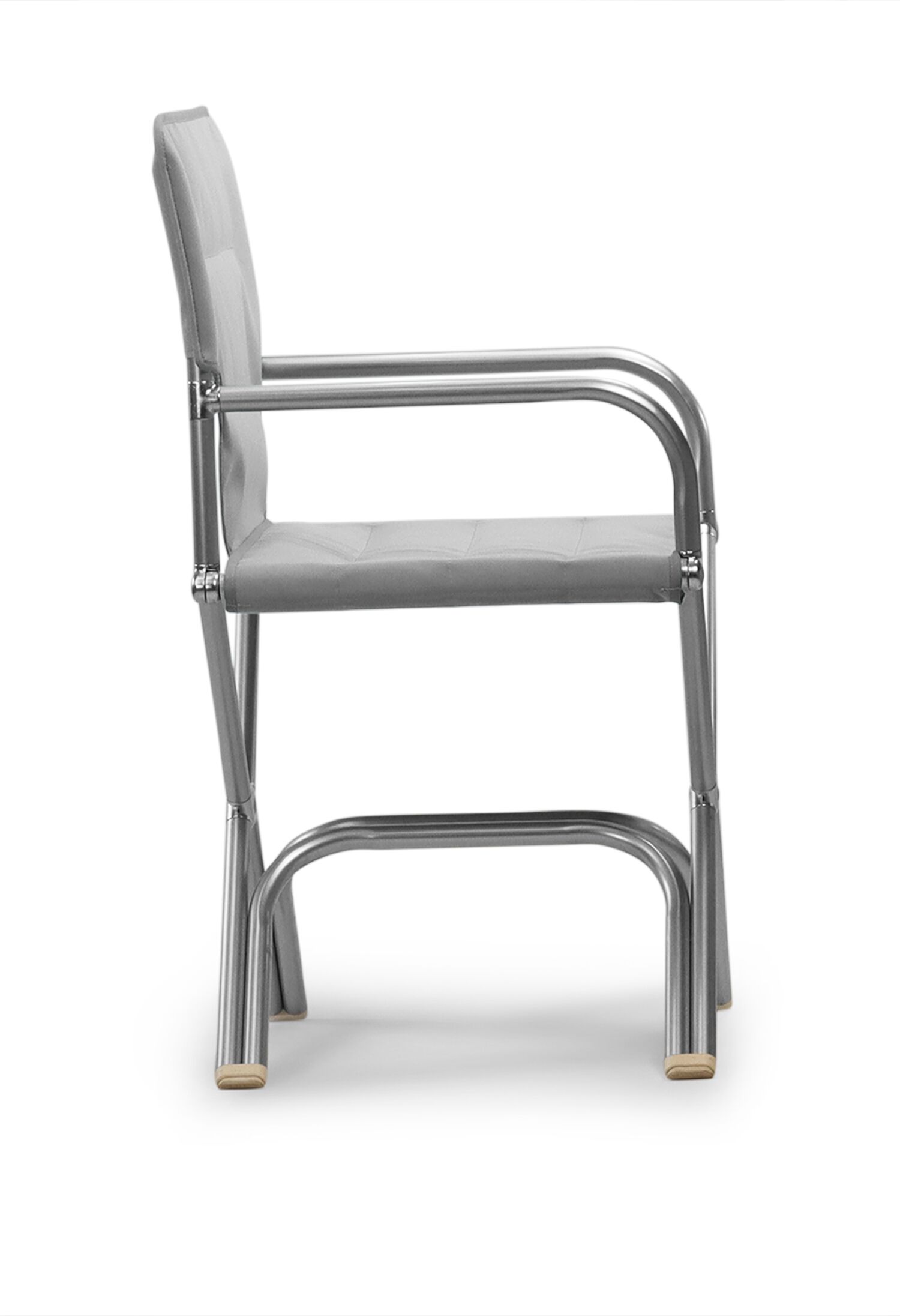 Lot de 2 chaises de jardin pliables en aluminium à dossier haut avec dossier réglable en 7 Lot de 2 chaises de jardin pliables en aluminium à dossier haut avec dossier réglable en 7