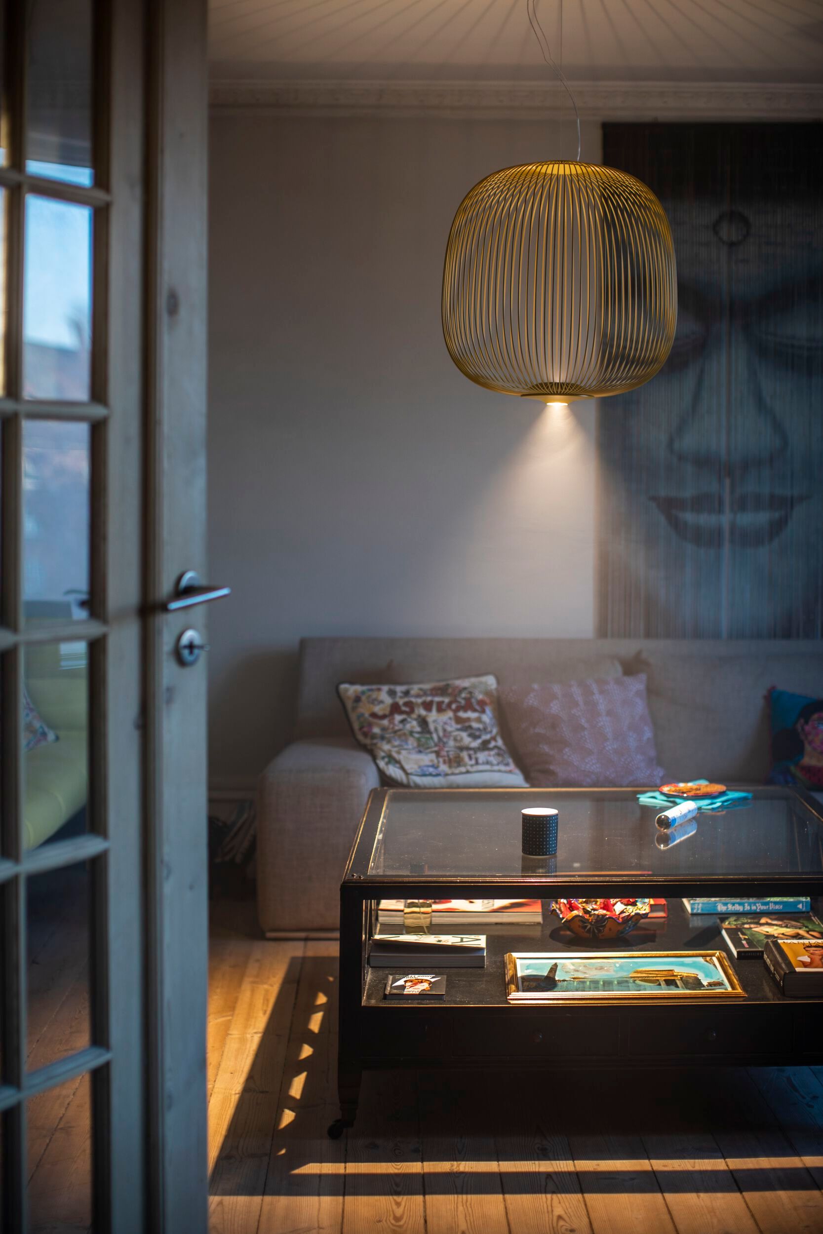 SPOKES 2 AMBIENT by Foscarini - Lampada a sospensione a LED in metallo e acciaio - 2