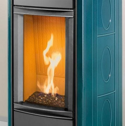 G958 D | Stufa by Piazzetta - Stufa a gas in acciaio per riscaldamento aria - 2