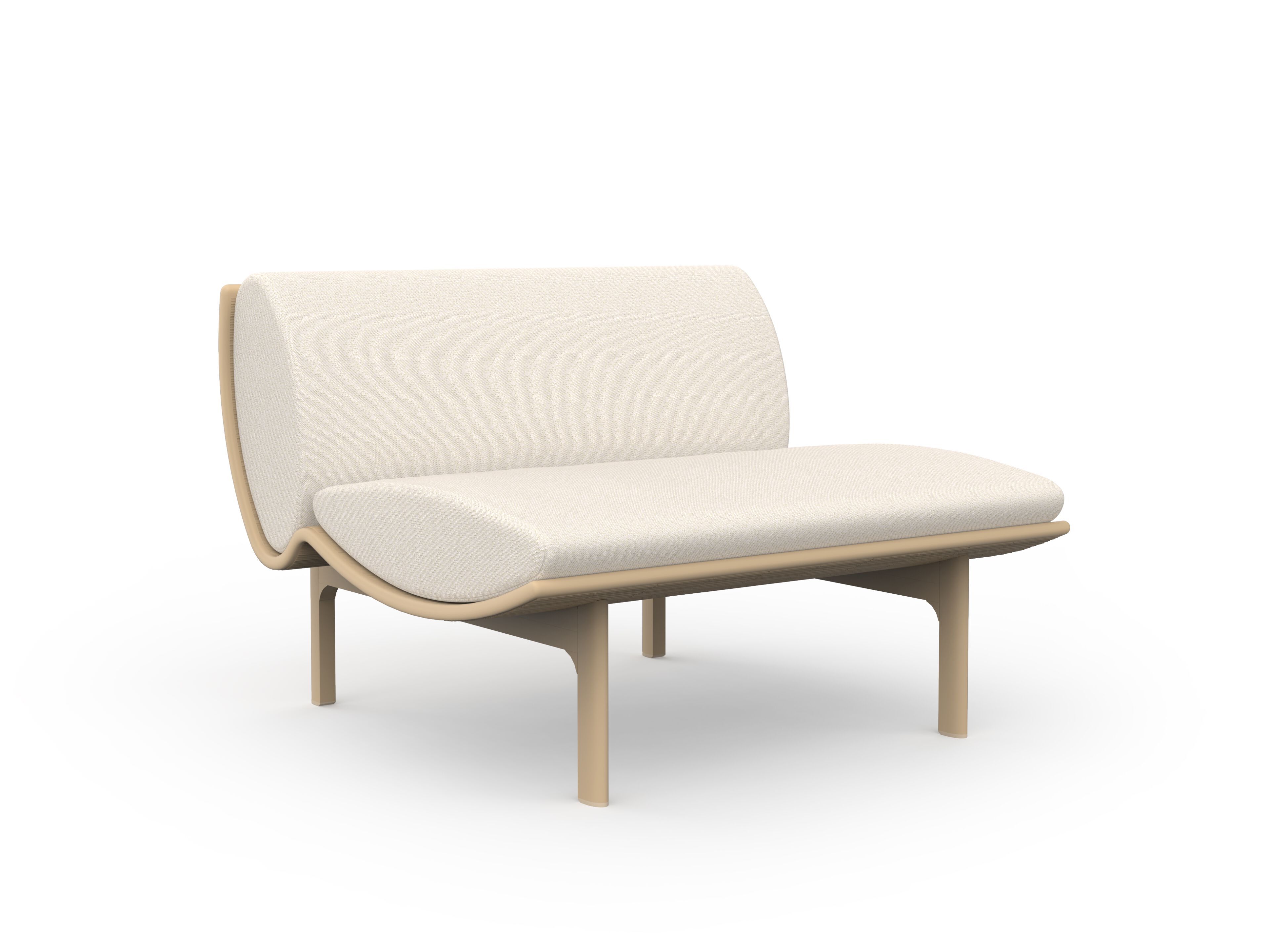 DUNNE by GANDIABLASCO - Poltrona da giardino sfoderabile