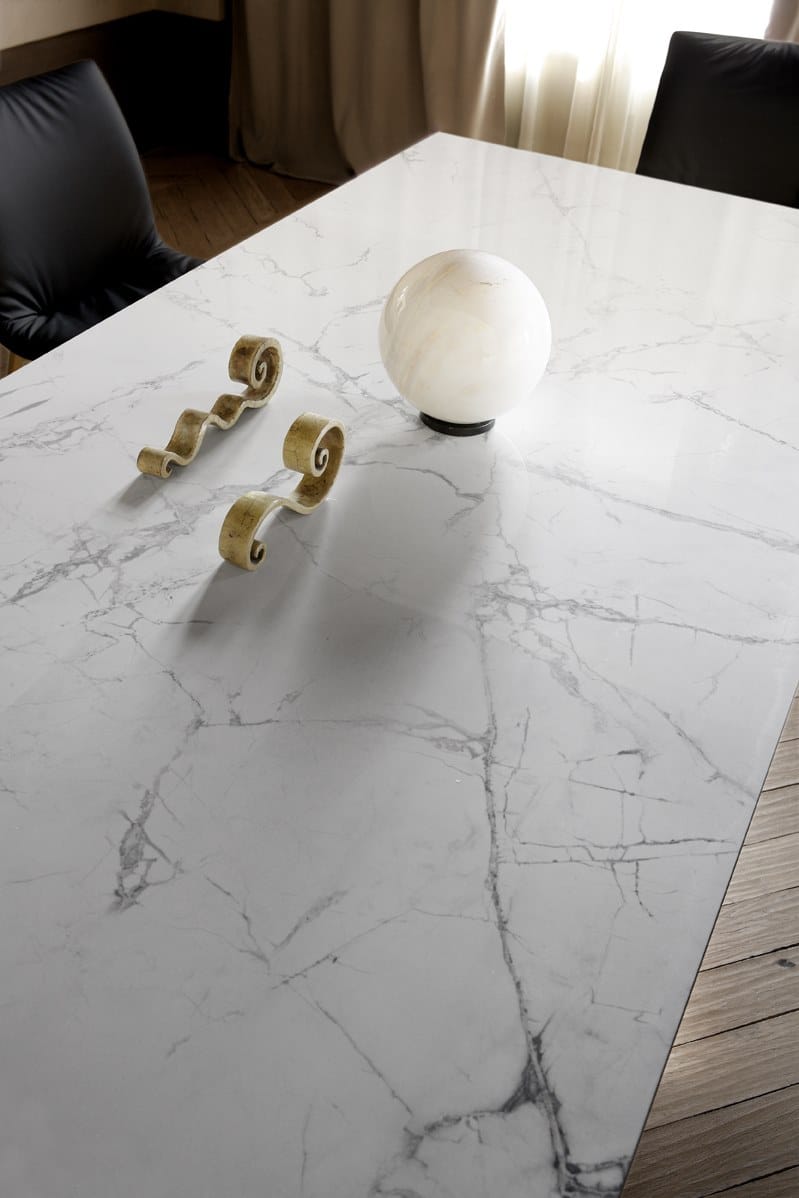 GEMINI by Ronda Design - Tavolo da pranzo con base in metallo - 3