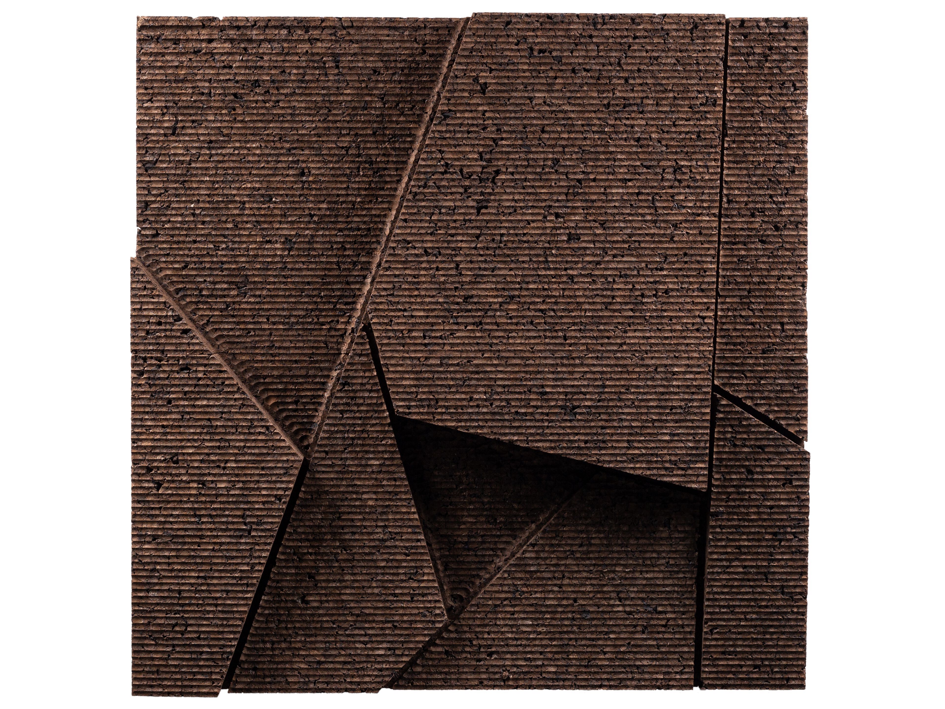 CORKICE 3D Ecological fireproof cork wall tiles By GENCORK