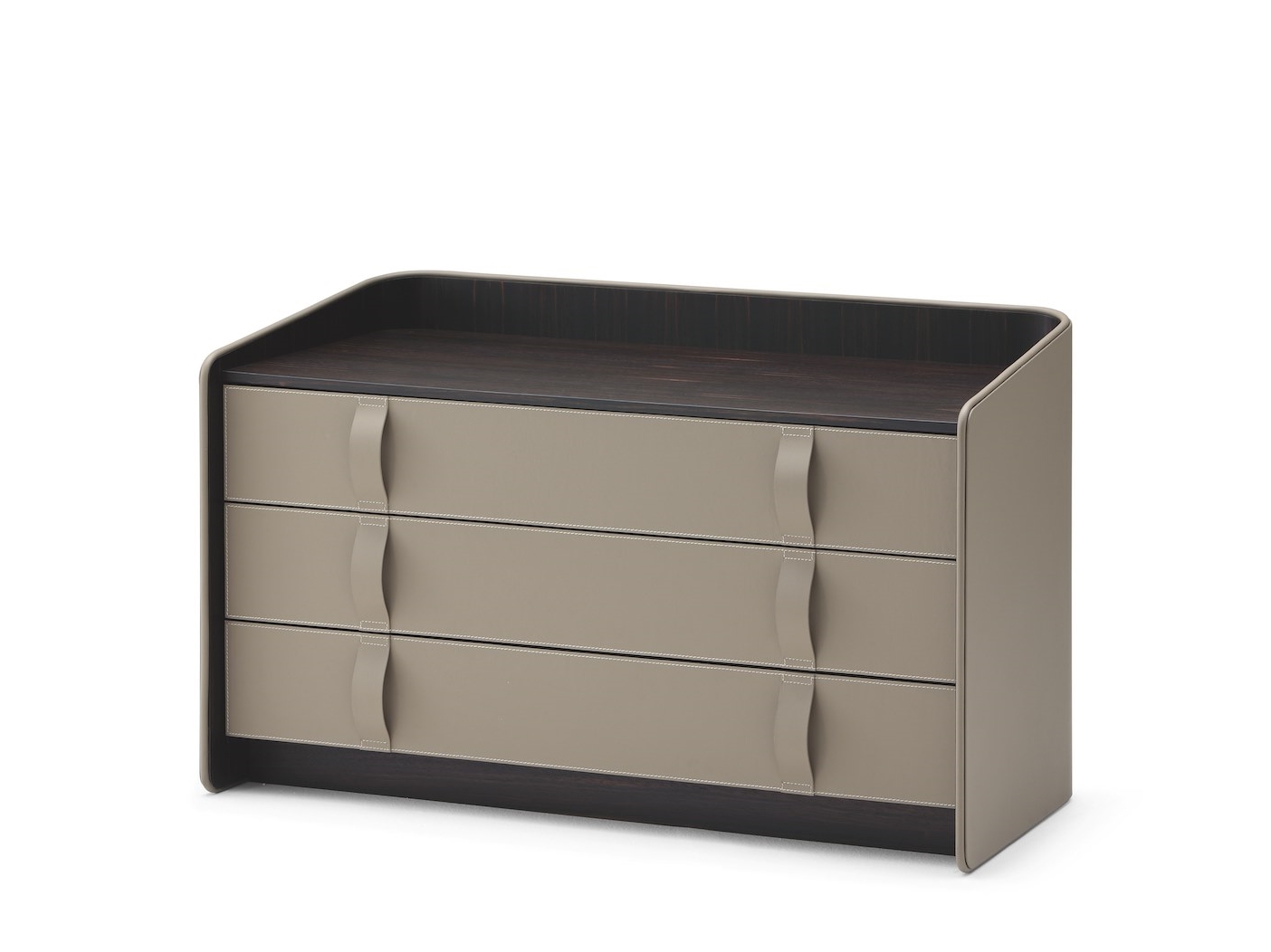 LIKIMIO Cassettiera Scanalata 6 Cassetti In Rovere Naturale - Mobile Moderno Con Piano Impermeabile Per Camera Da Letto, Soggiorno, Corridoio