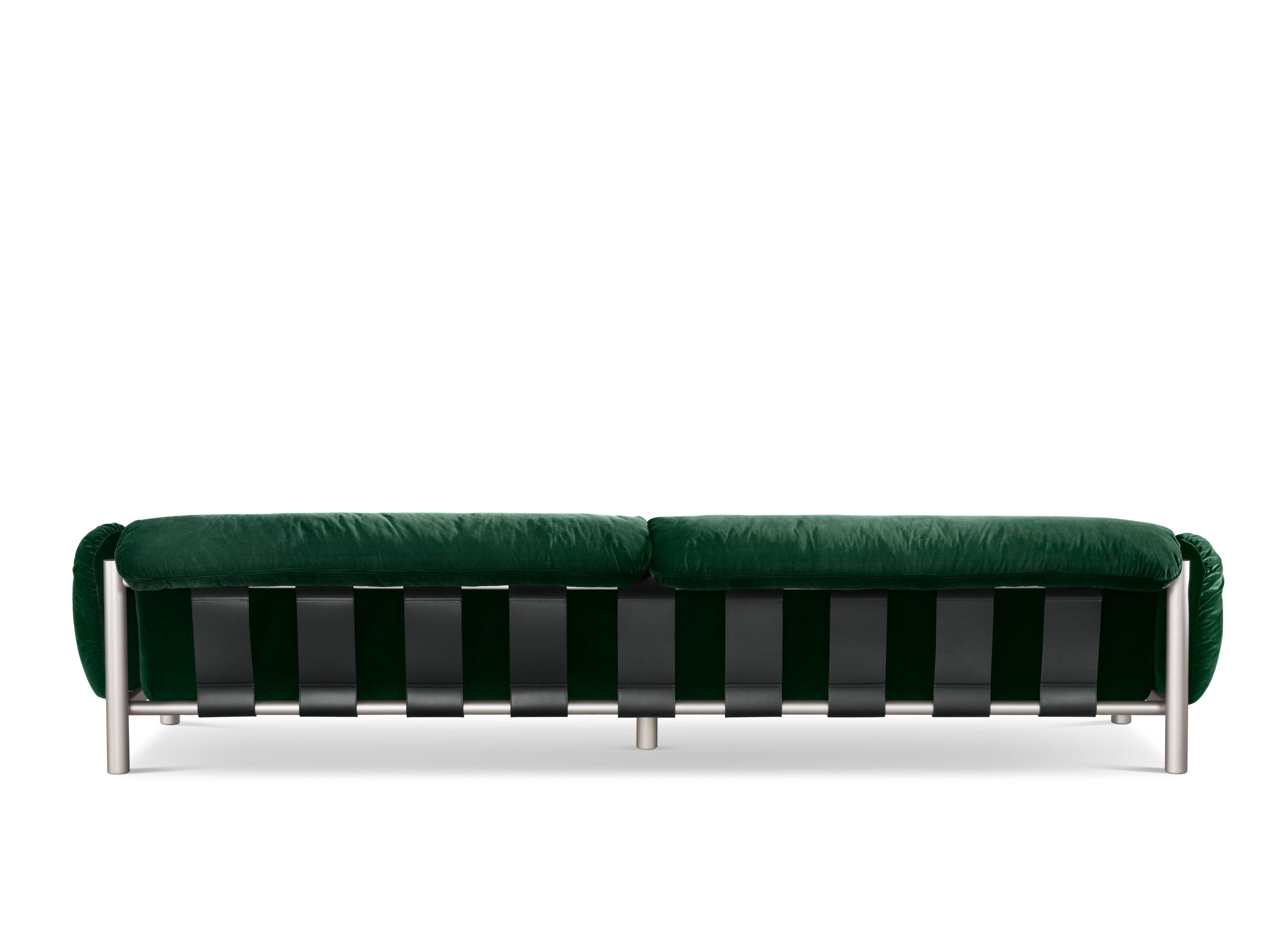 FLO by GHIDINI1961 - Divano in velluto a 4 posti - 9