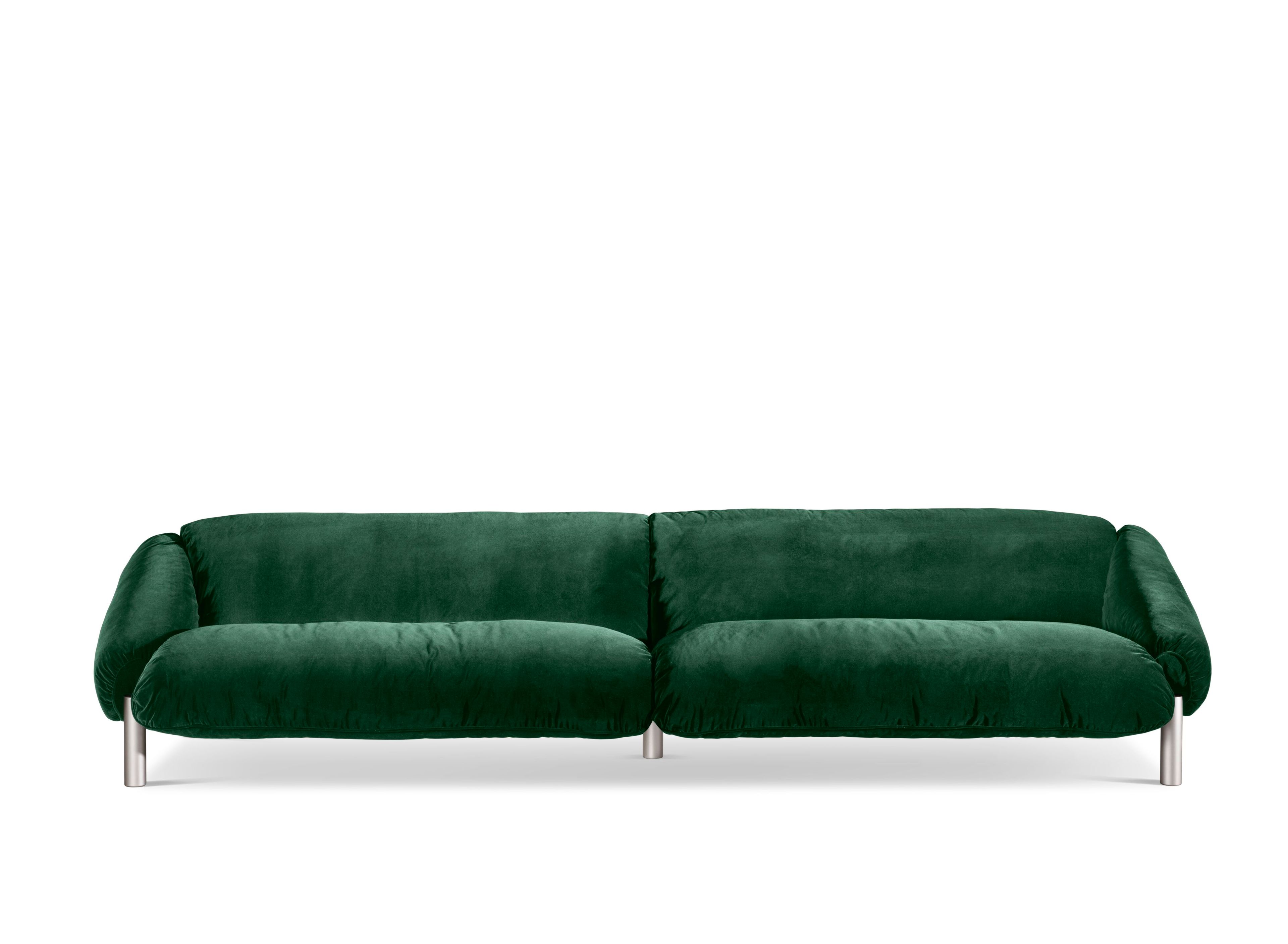 FLO by GHIDINI1961 - Divano in velluto a 4 posti - 8