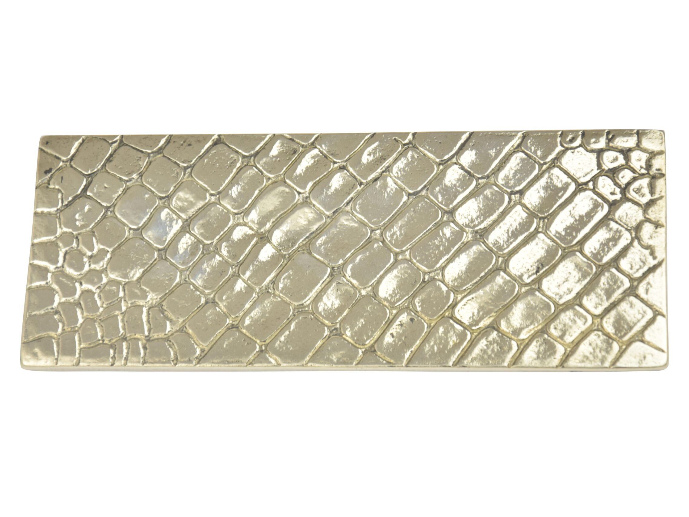 CROC by GIARA ART DESIGN-BRONZE - Maniglietta per mobili in bronzo - 2