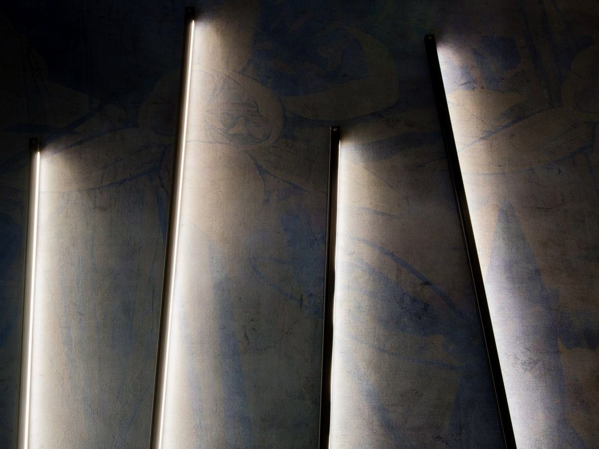 Wallpaper with metallic effect GLAMMETAL By GLAMORA