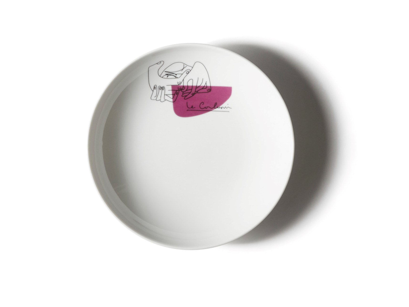Set Piatti Piani Porcellana Colorati - Piatti Ceramica Grande 25 cm