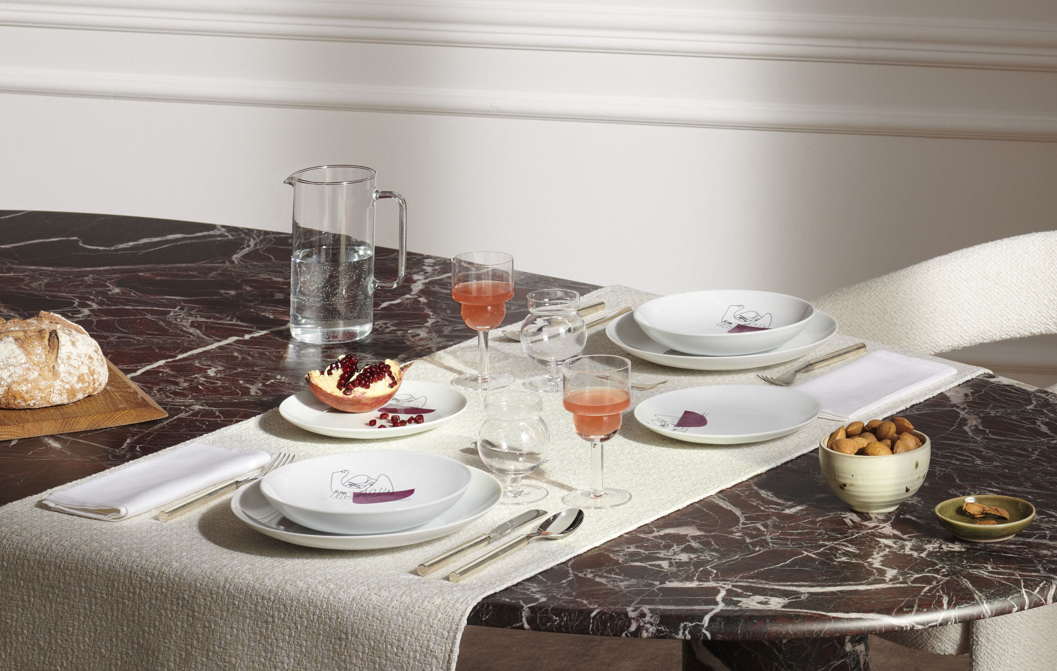 'Service Prunier' two dessert plate set ⌀ 20 cm Plates main image 1