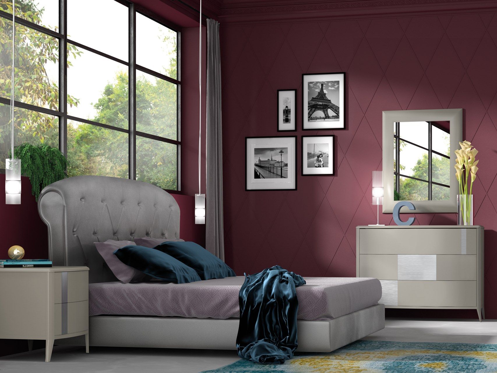 GOLD Bedside table By CASA +39