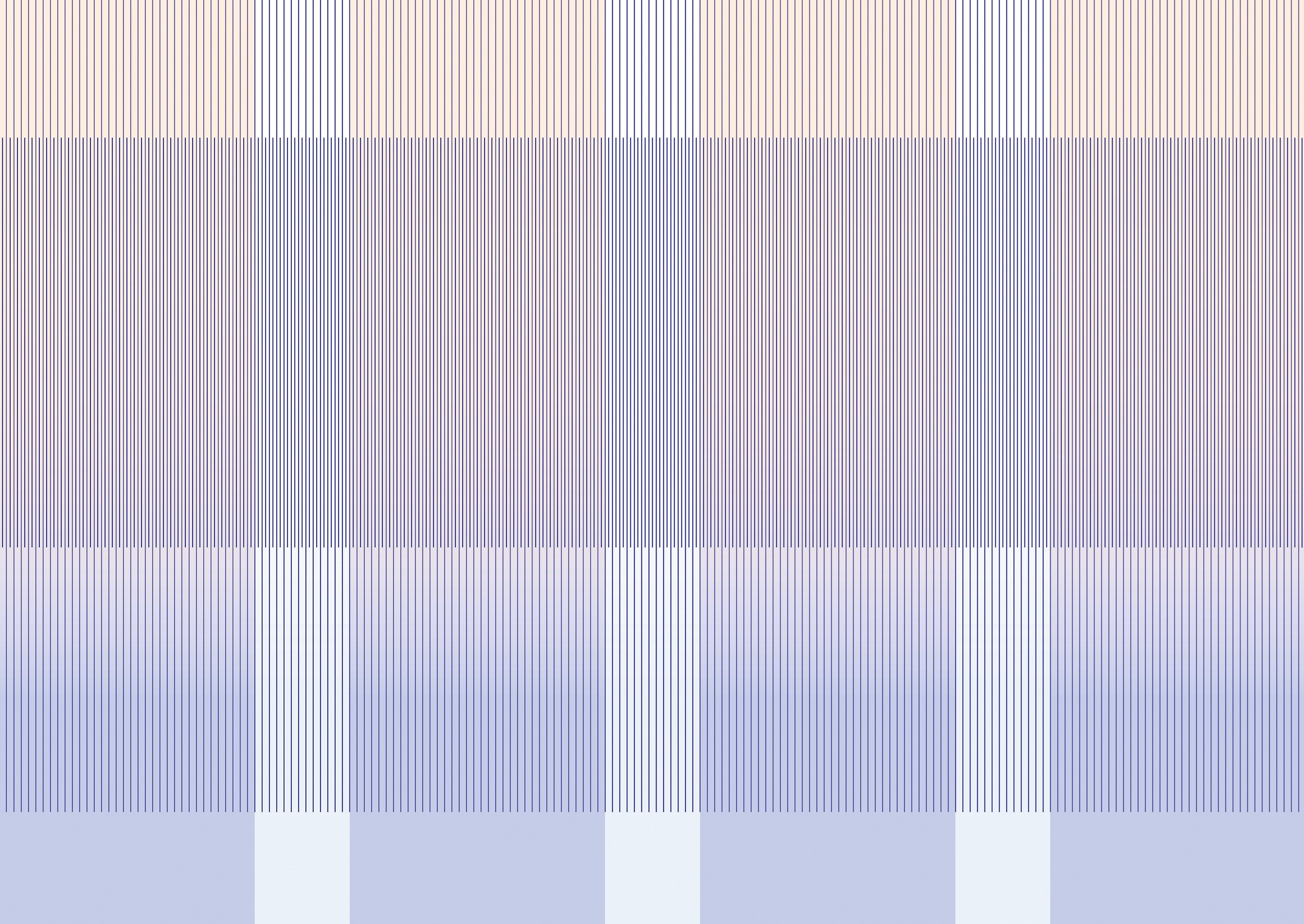 GRADIENT LINES by Texturae - Carta da parati a righe lavabile - 5