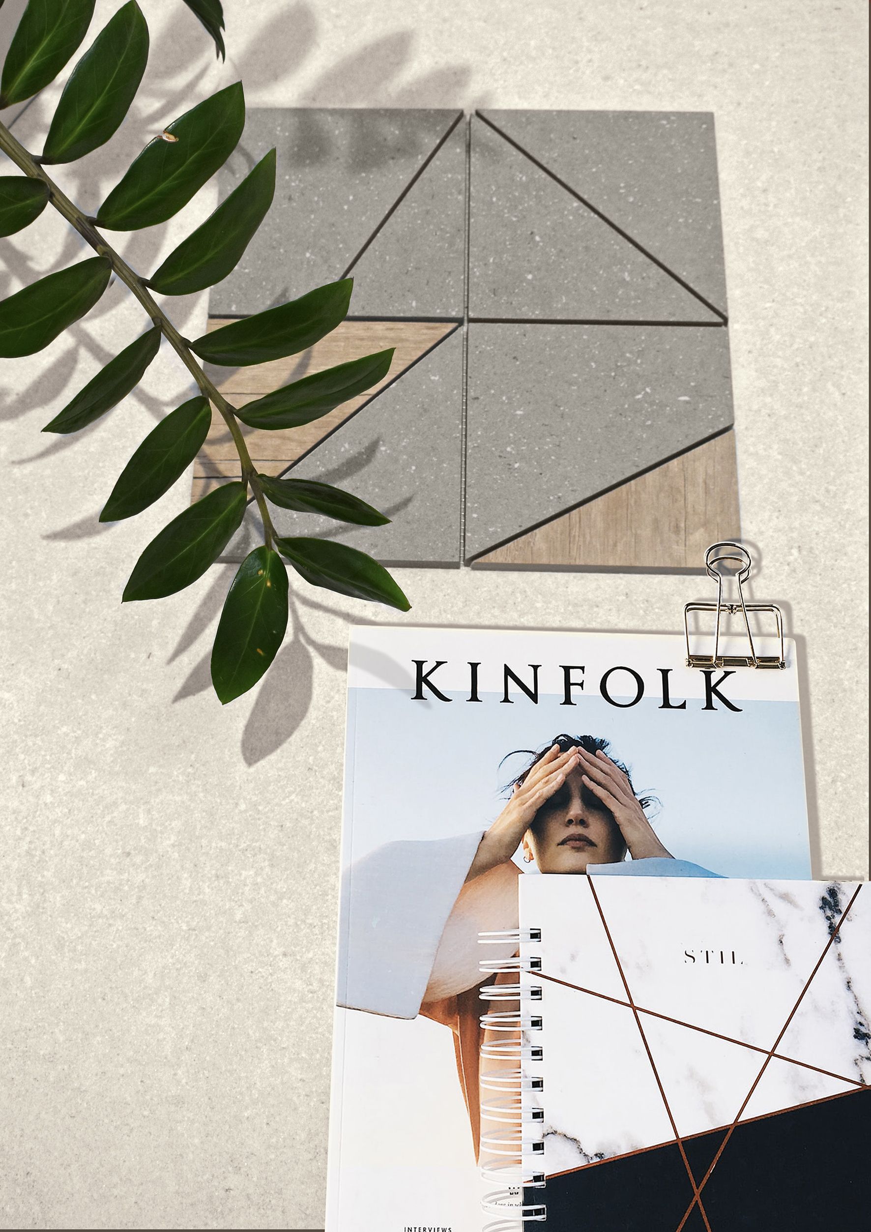 GRAINED by Terratinta Ceramiche - Pavimento in gres porcellanato effetto cemento - 6