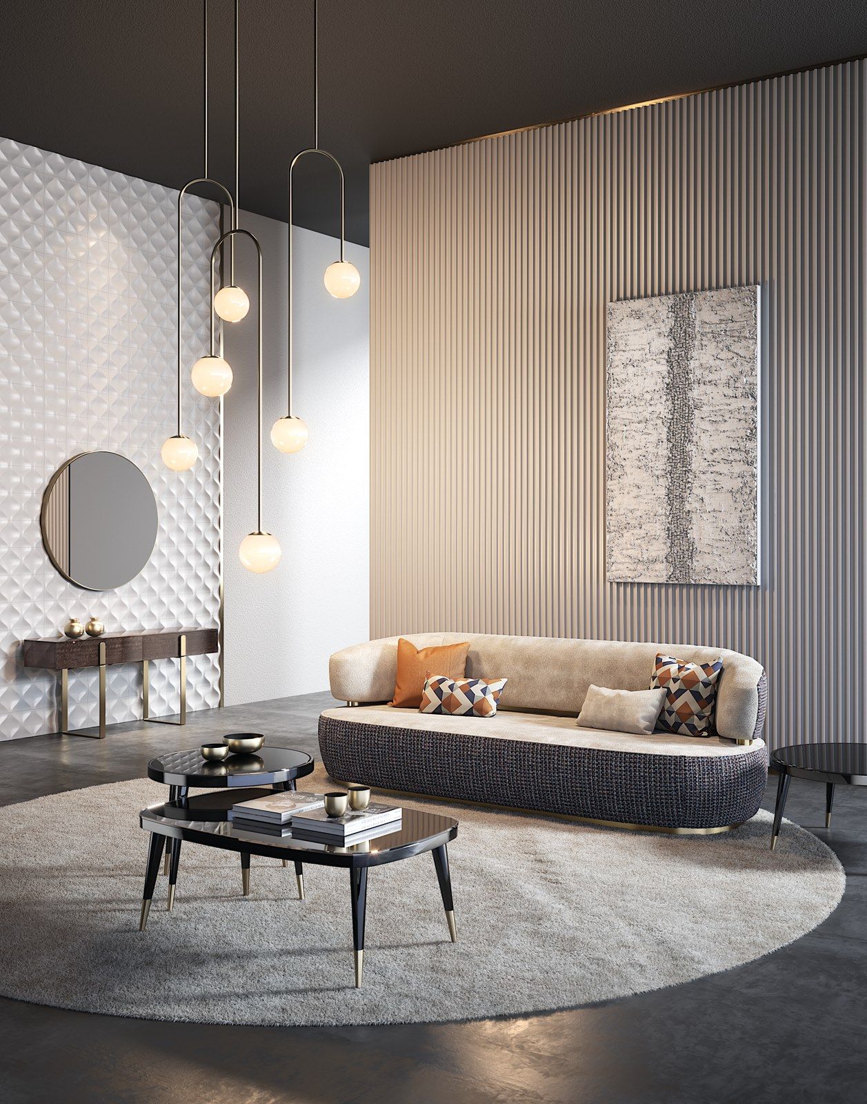 GRAND by Capital Collection - Consolle rettangolare con cassetti - 2