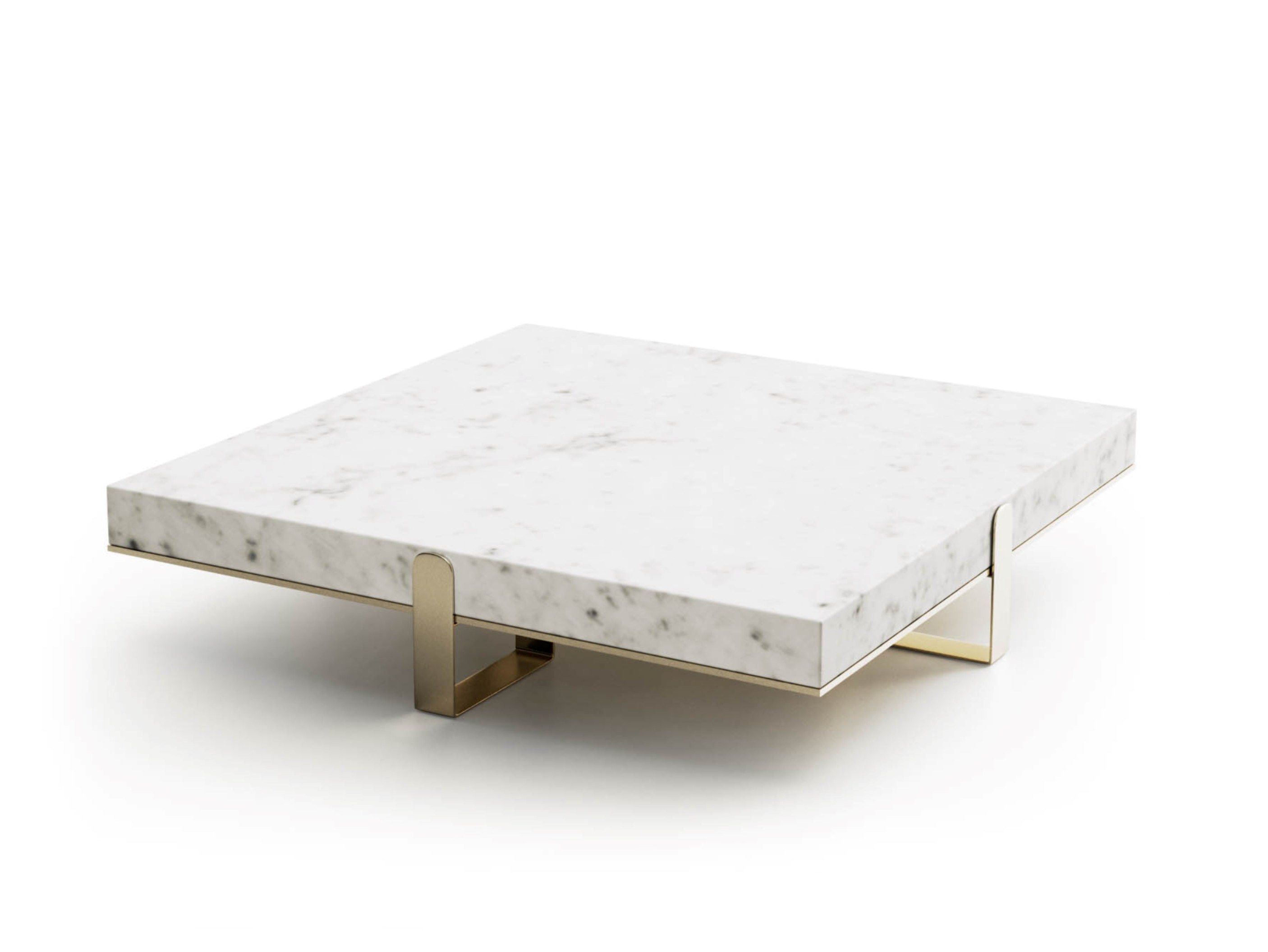 GRAND .23-Q by Capital Collection - Tavolino basso quadrato in marmo - 5
