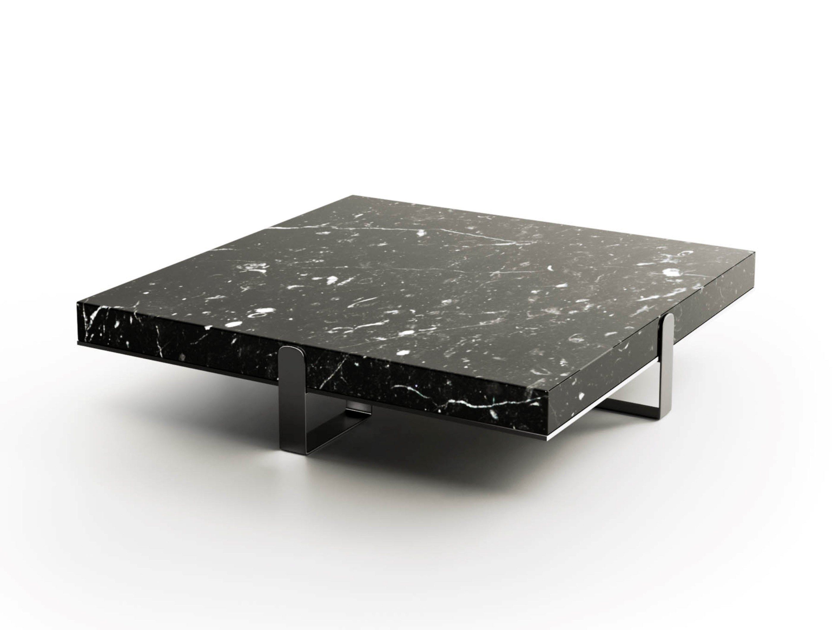 GRAND .23-Q by Capital Collection - Tavolino basso quadrato in marmo - 3