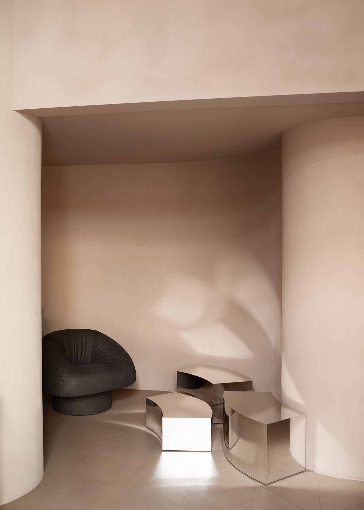 ARCH by Gallotti&Radice - Tavolino basso in alluminio - 7
